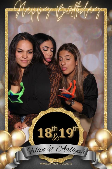 Filipo & Aaliyah's Birthday Party | View more photos from the event at gallery.photobooth.co.nz/u/SelfieCentral/Filipo-Aaliyahs-Birthday-Party
