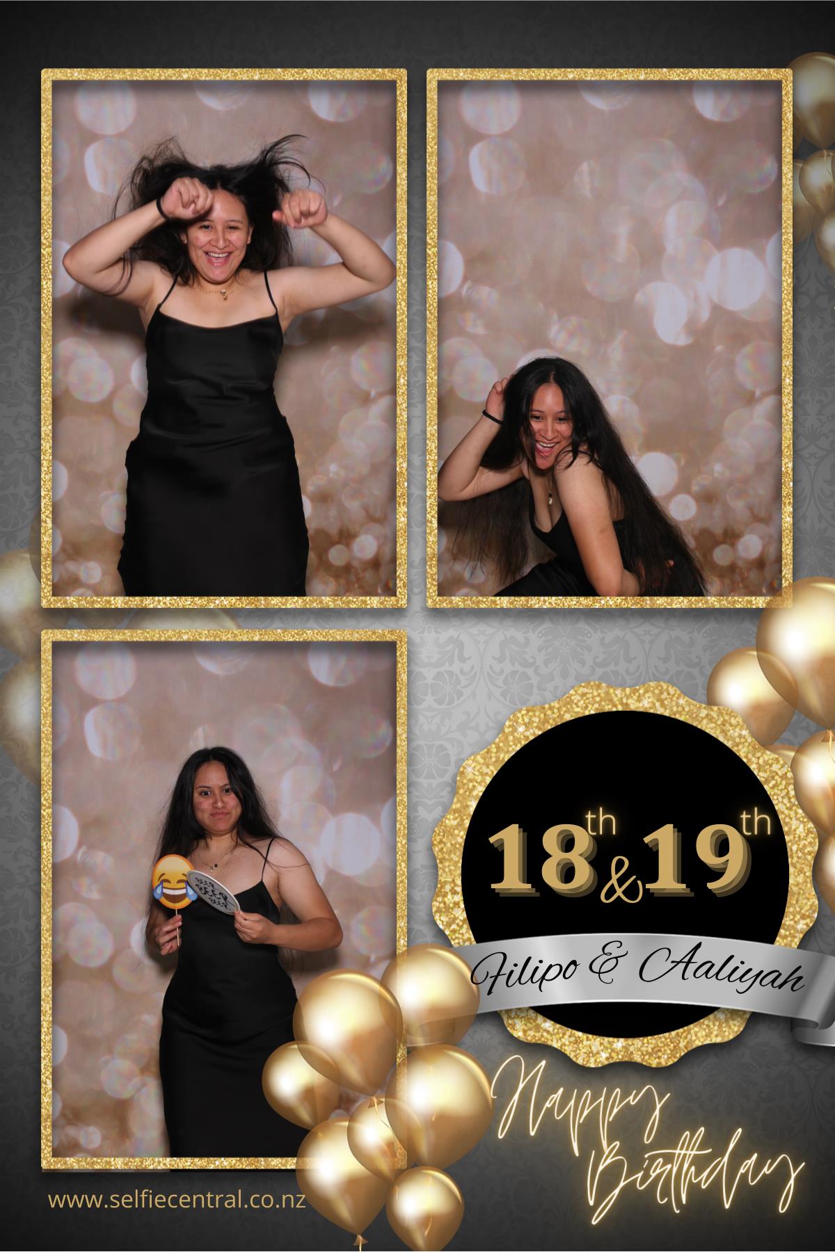 Filipo & Aaliyah's Birthday Party | View more photos from the event at gallery.photobooth.co.nz/u/SelfieCentral/Filipo-Aaliyahs-Birthday-Party