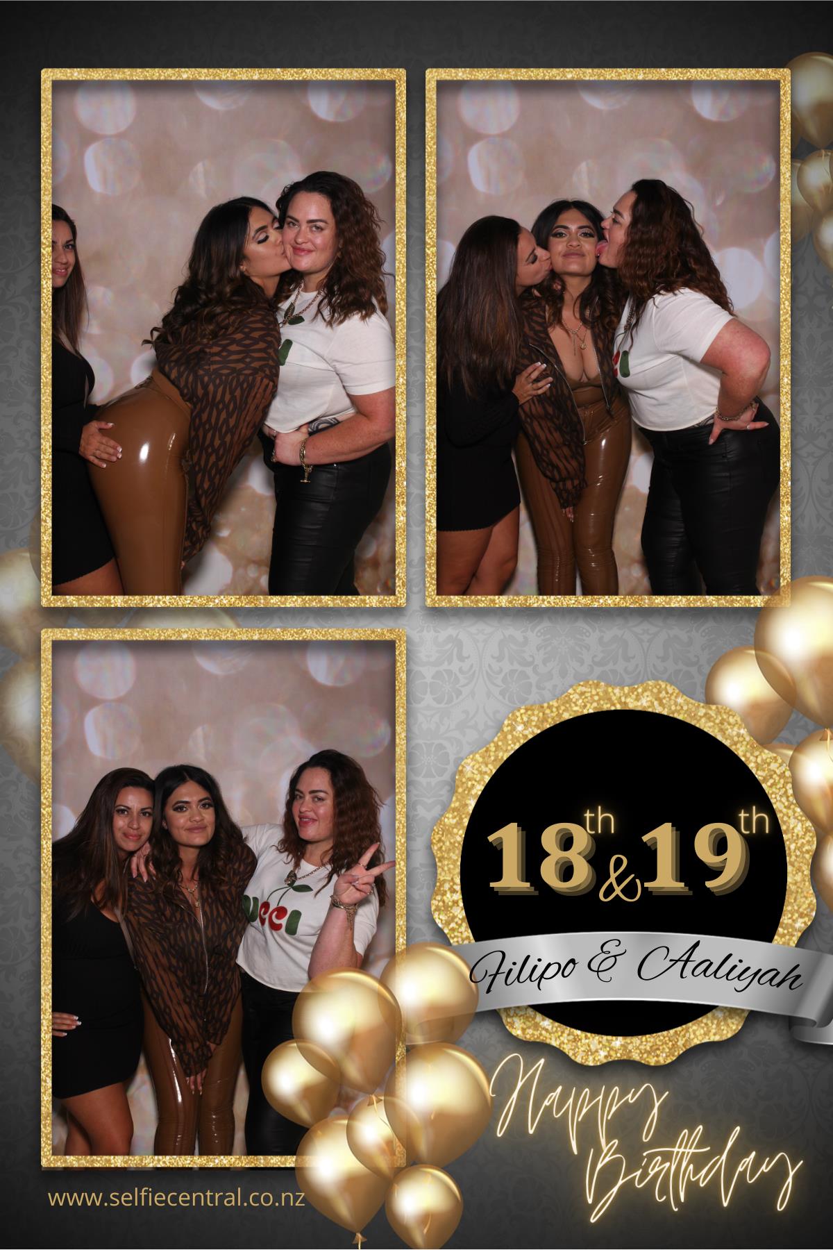 Filipo & Aaliyah's Birthday Party | View more photos from the event at gallery.photobooth.co.nz/u/SelfieCentral/Filipo-Aaliyahs-Birthday-Party