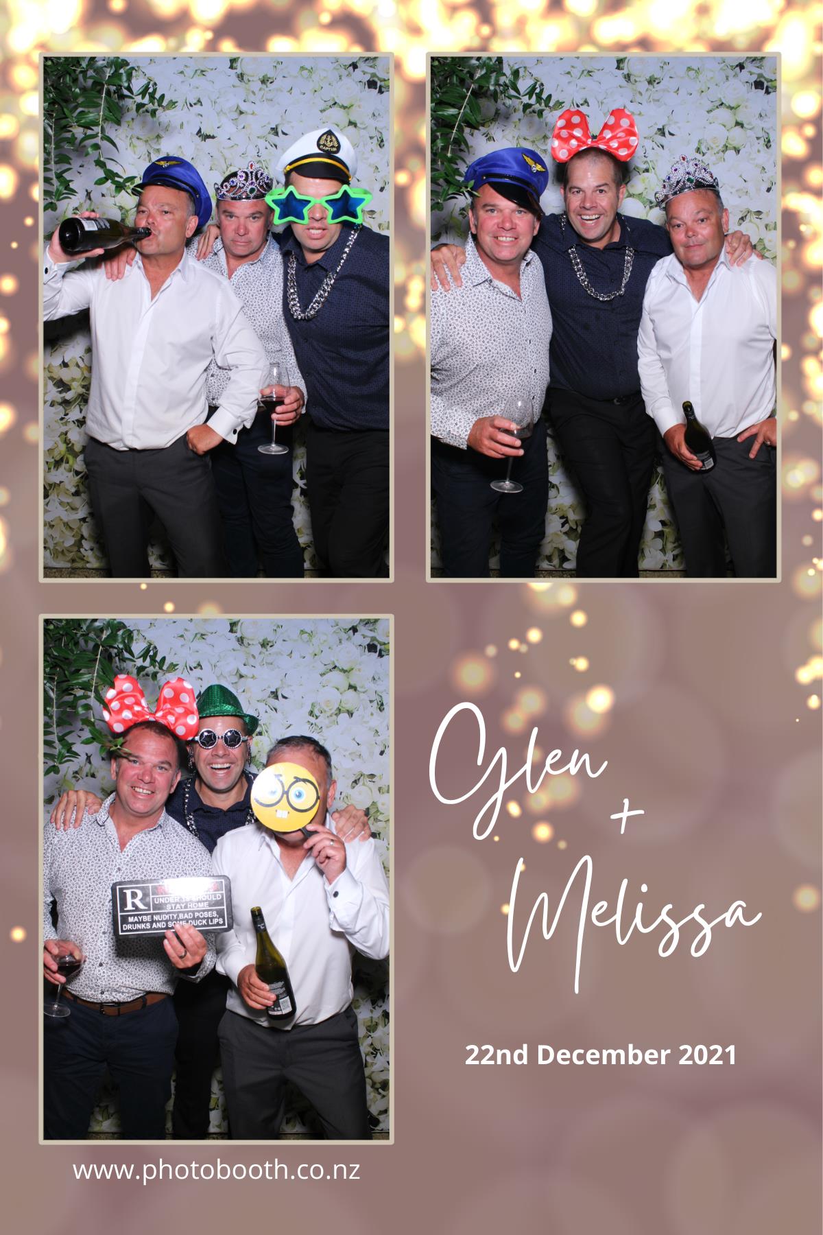Glen & Mel's Wedding | View more photos from the event at gallery.photobooth.co.nz/u/SelfieCentral/Glen-Mels-Wedding