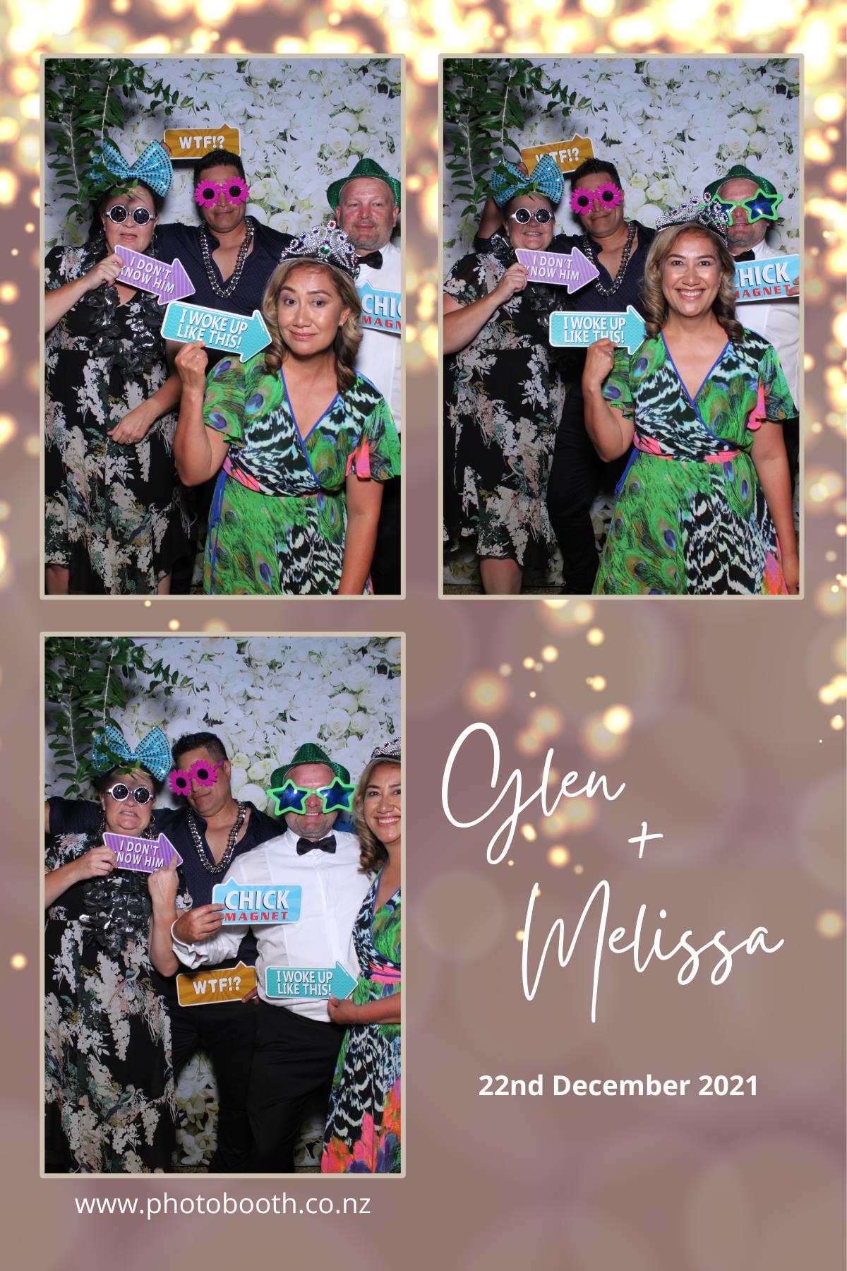 Glen & Mel's Wedding | View more photos from the event at gallery.photobooth.co.nz/u/SelfieCentral/Glen-Mels-Wedding