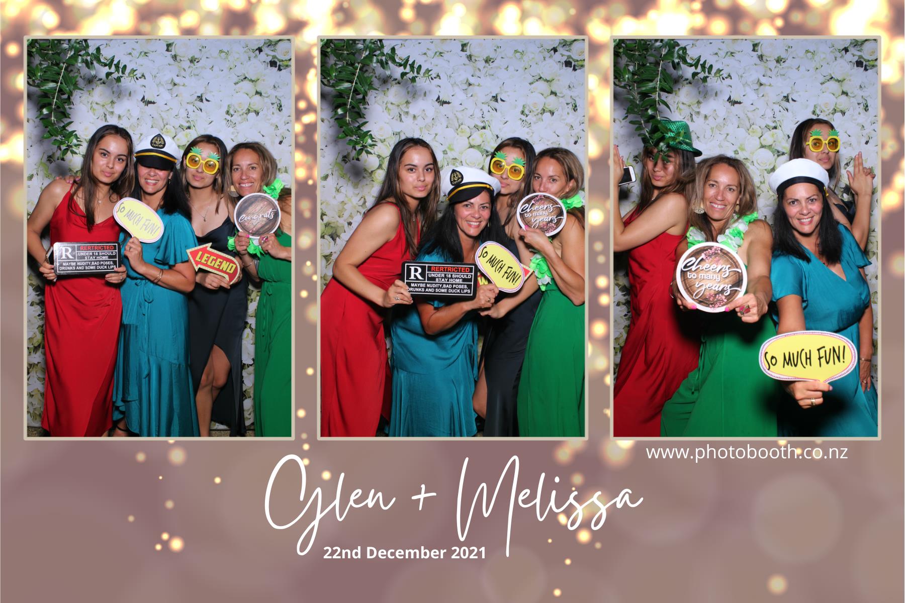 Glen & Mel's Wedding | View more photos from the event at gallery.photobooth.co.nz/u/SelfieCentral/Glen-Mels-Wedding