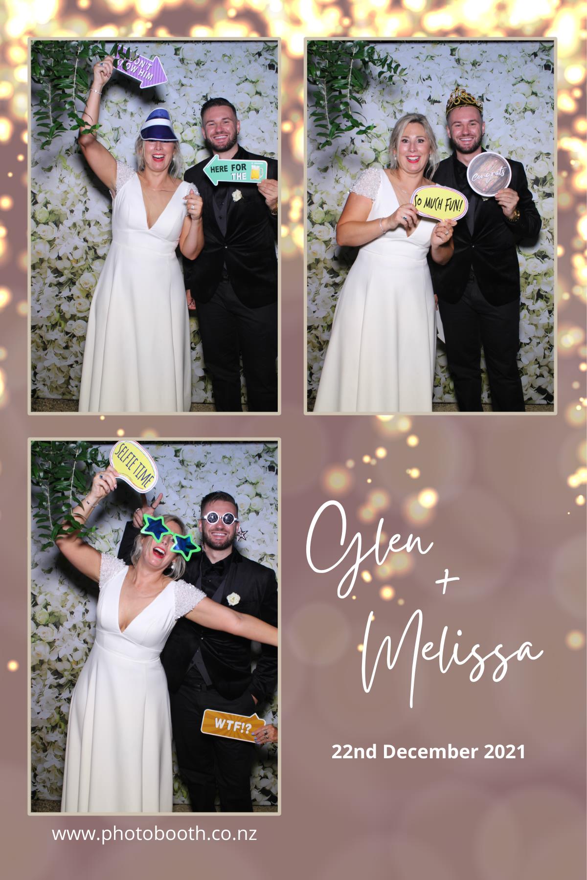 Glen & Mel's Wedding | View more photos from the event at gallery.photobooth.co.nz/u/SelfieCentral/Glen-Mels-Wedding