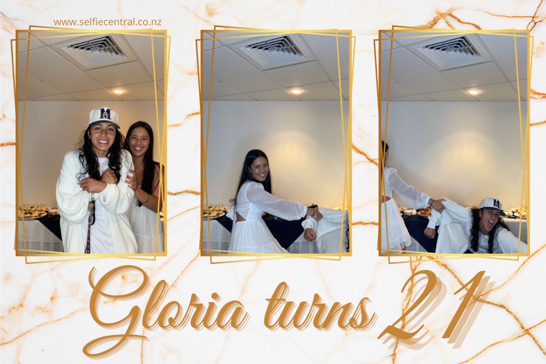 Gloria Turns 21 | View more photos from the event at gallery.photobooth.co.nz/u/SelfieCentral/Gloria-Turns-21