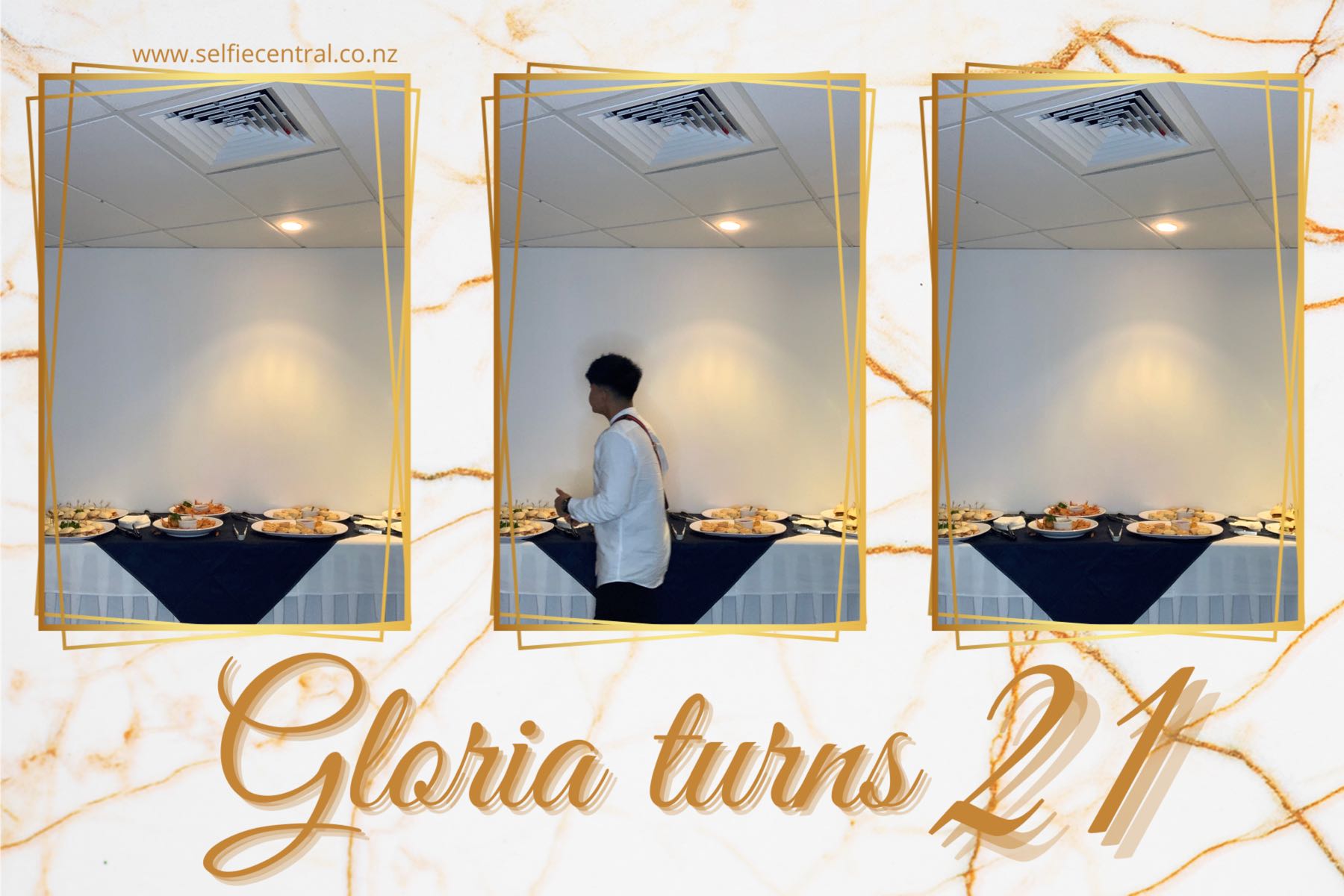 Gloria Turns 21 | View more photos from the event at gallery.photobooth.co.nz/u/SelfieCentral/Gloria-Turns-21
