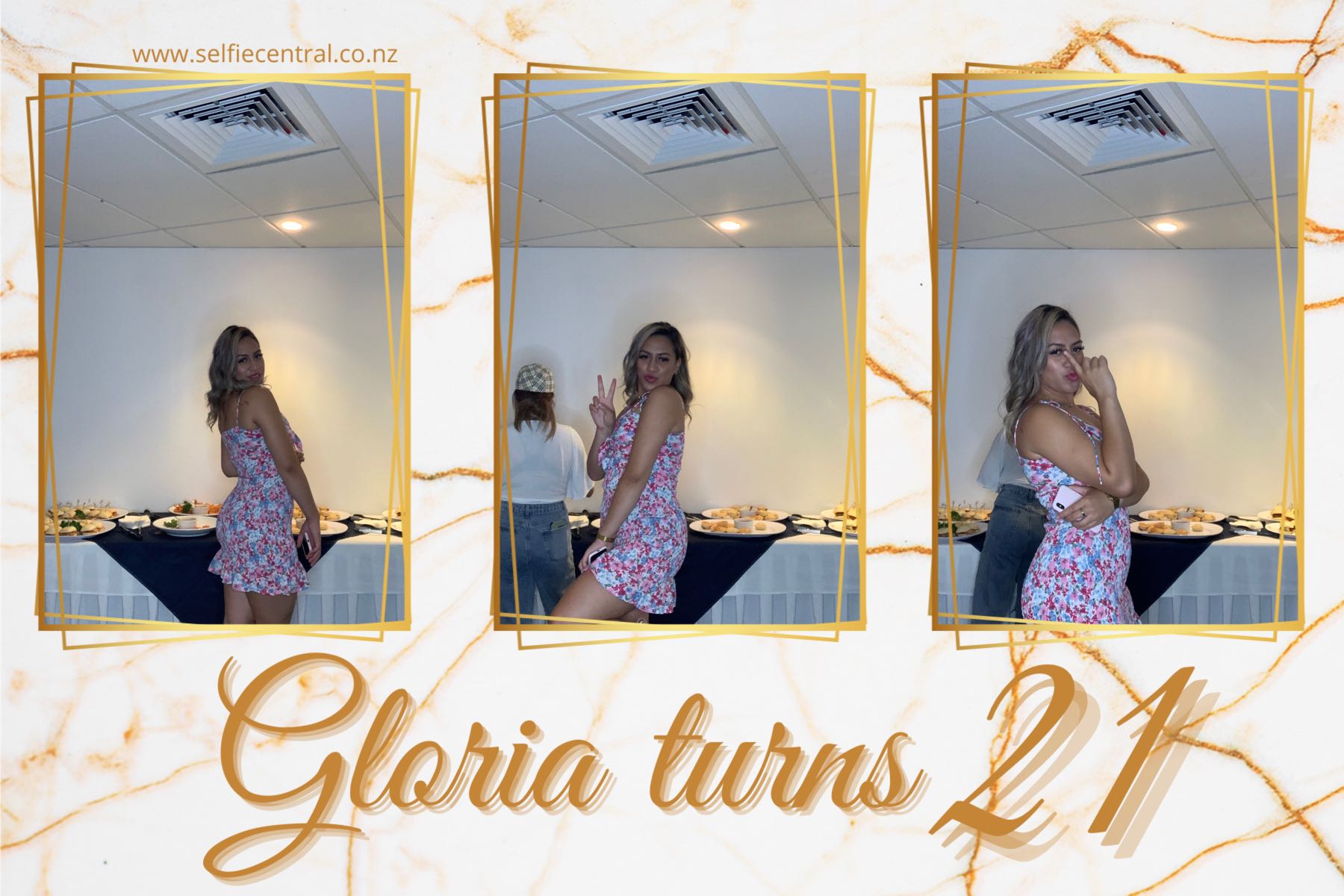 Gloria Turns 21 | View more photos from the event at gallery.photobooth.co.nz/u/SelfieCentral/Gloria-Turns-21