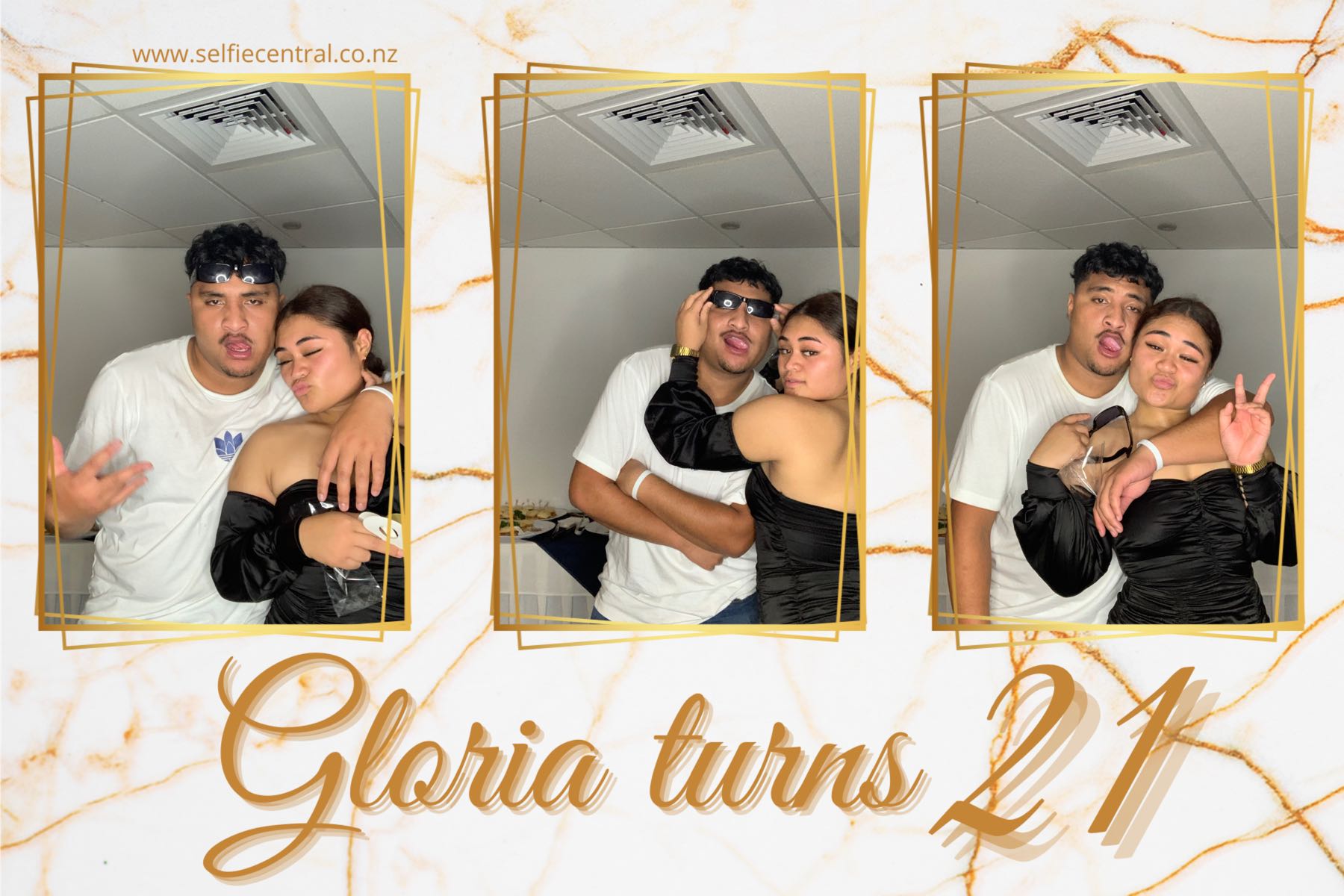 Gloria Turns 21 | View more photos from the event at gallery.photobooth.co.nz/u/SelfieCentral/Gloria-Turns-21