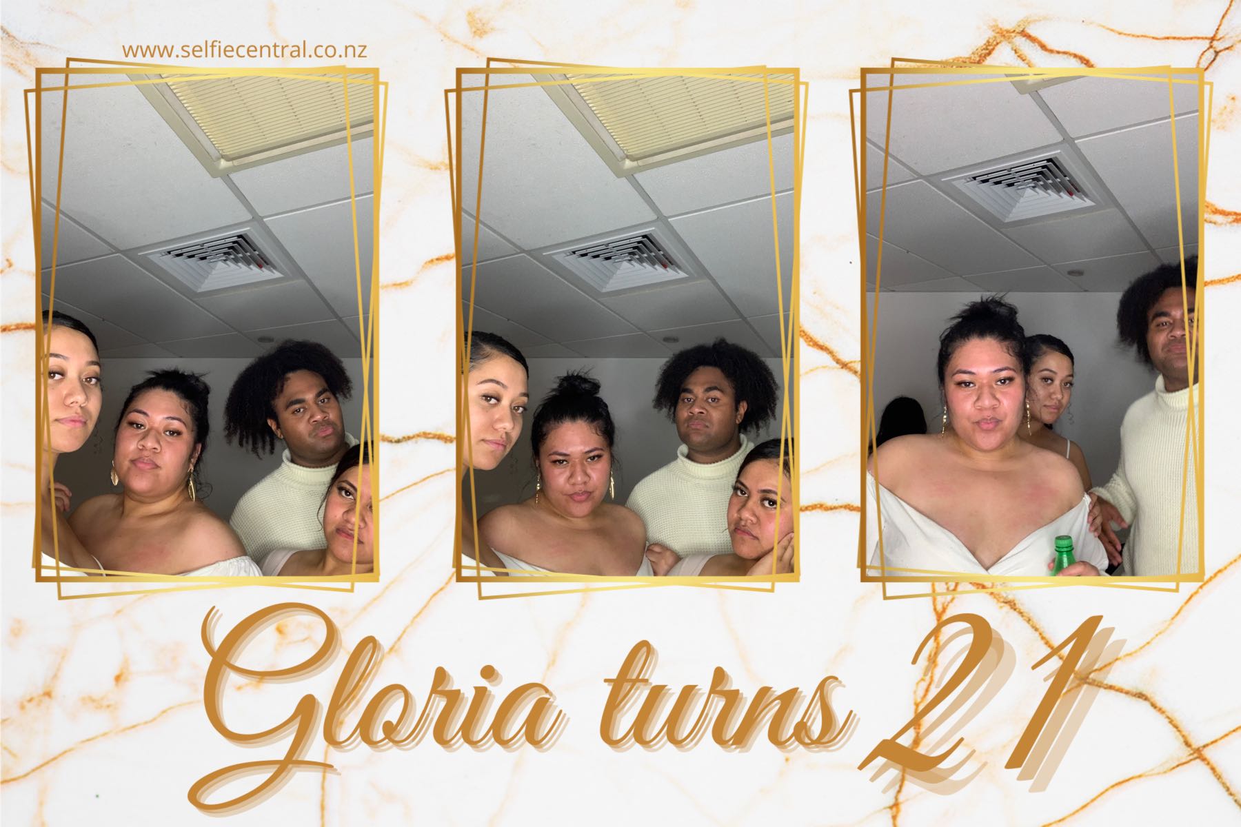 Gloria Turns 21 | View more photos from the event at gallery.photobooth.co.nz/u/SelfieCentral/Gloria-Turns-21