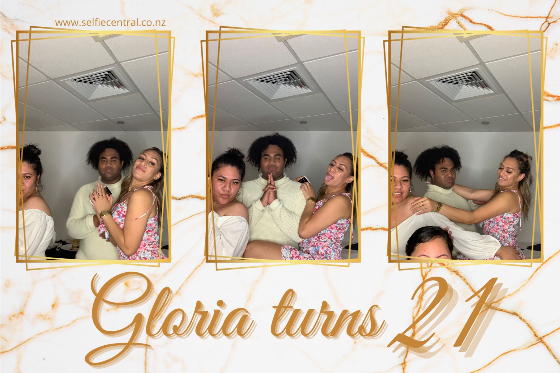 Gloria Turns 21 | View more photos from the event at gallery.photobooth.co.nz/u/SelfieCentral/Gloria-Turns-21