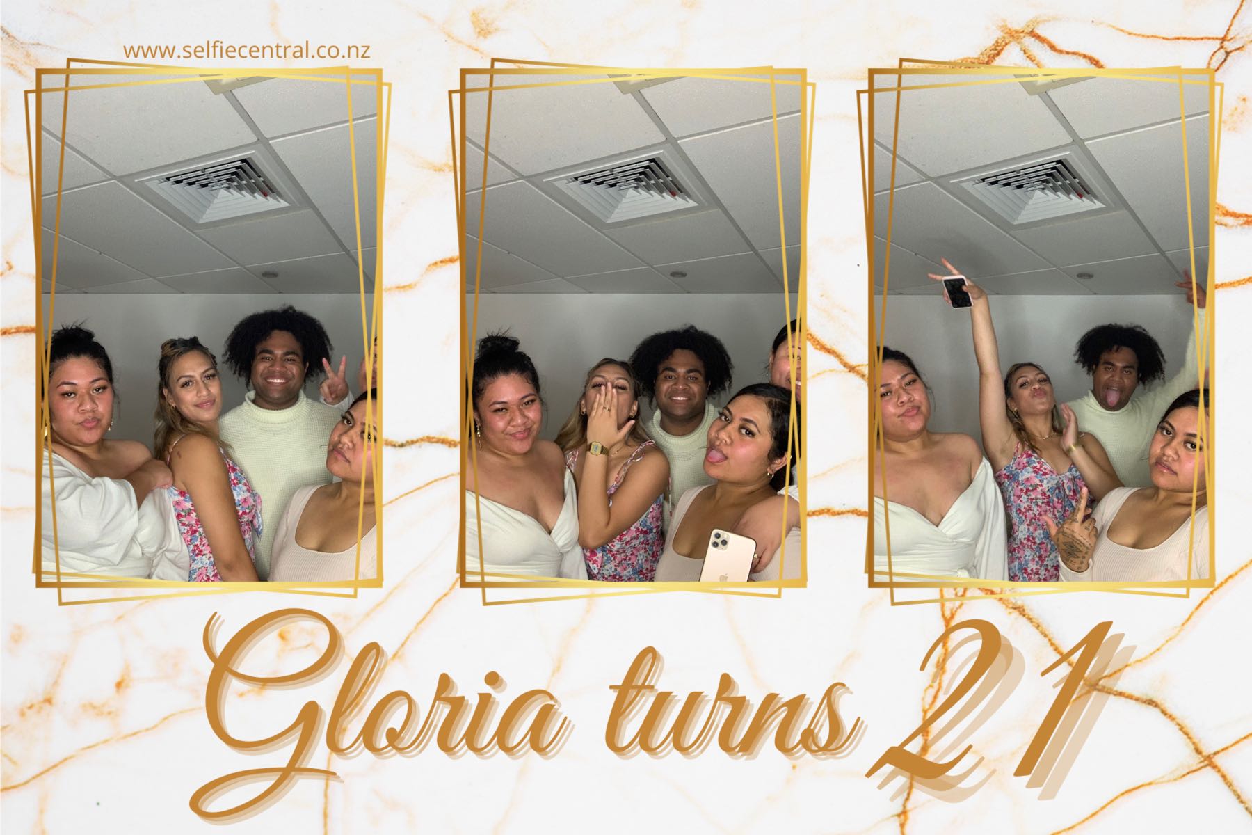 Gloria Turns 21 | View more photos from the event at gallery.photobooth.co.nz/u/SelfieCentral/Gloria-Turns-21