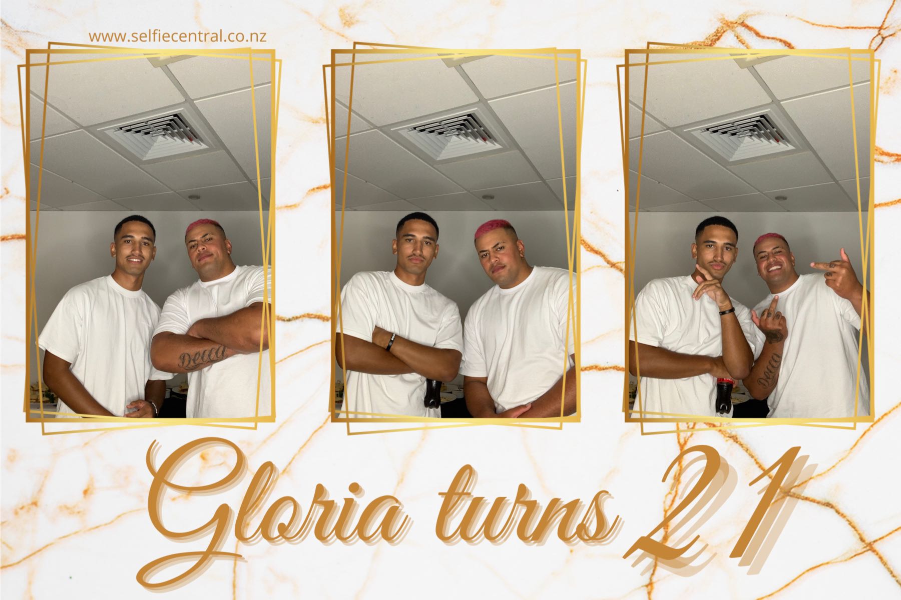 Gloria Turns 21 | View more photos from the event at gallery.photobooth.co.nz/u/SelfieCentral/Gloria-Turns-21