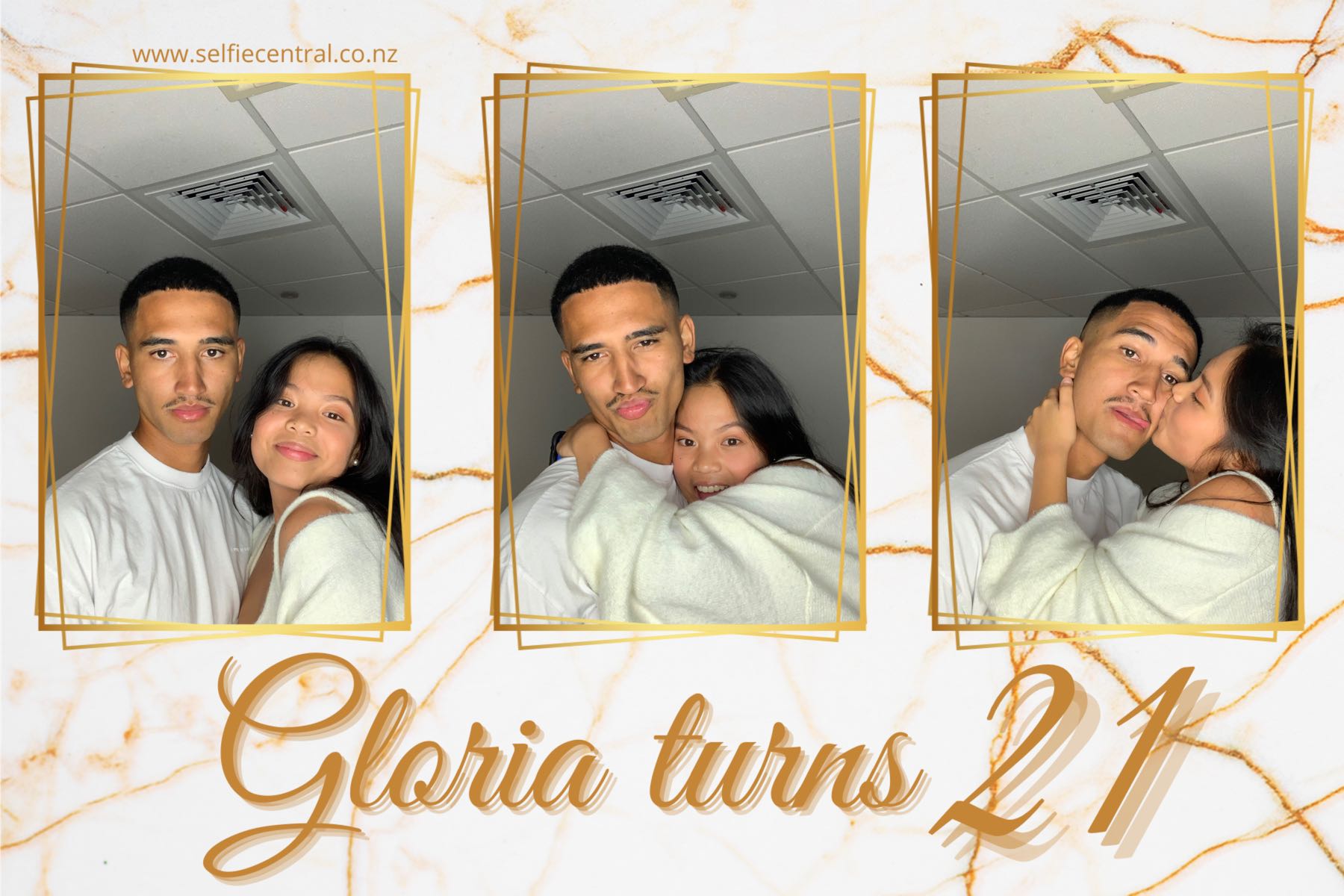Gloria Turns 21 | View more photos from the event at gallery.photobooth.co.nz/u/SelfieCentral/Gloria-Turns-21