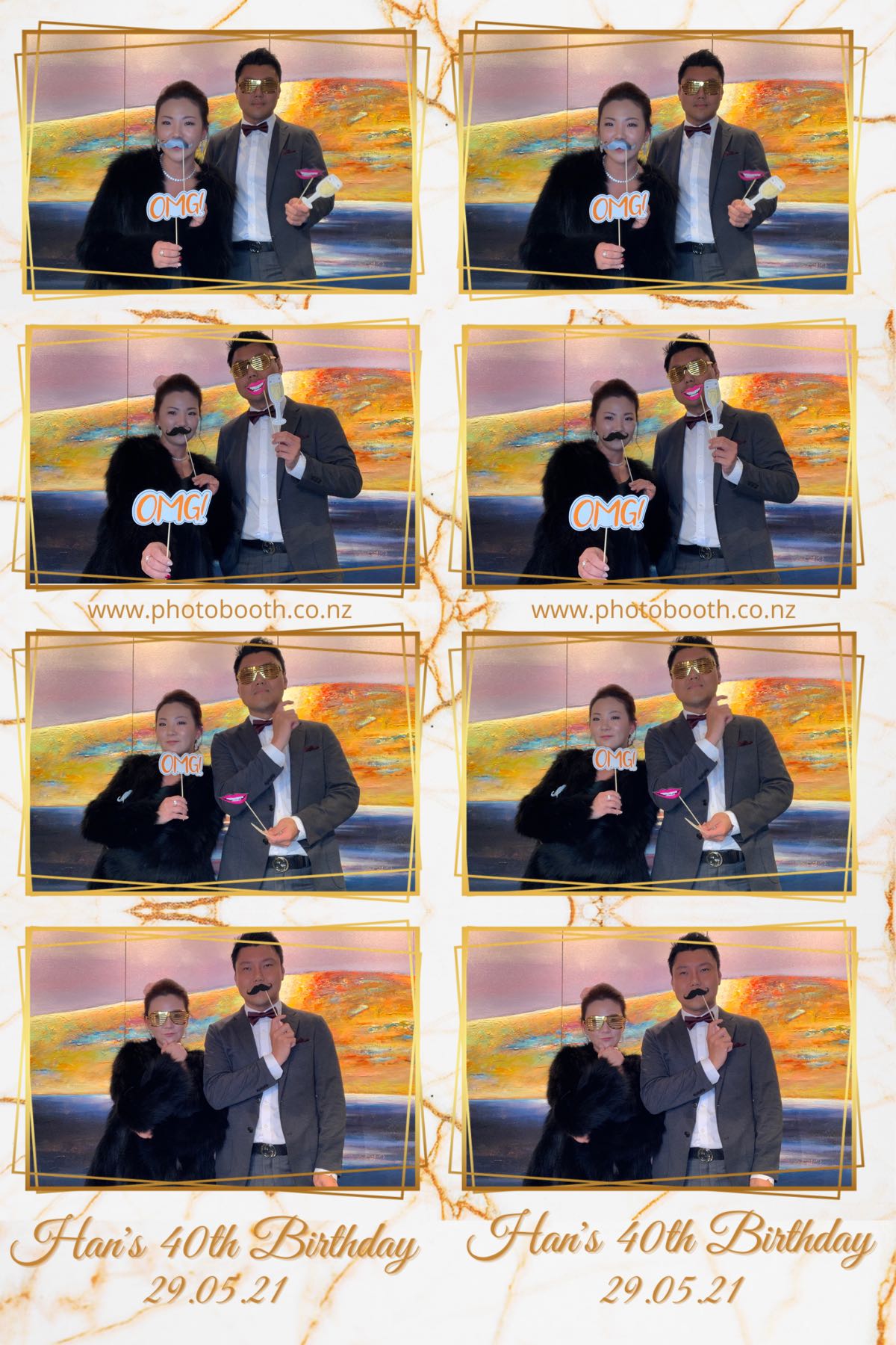Han's 40th  | View more photos from the event at gallery.photobooth.co.nz/u/SelfieCentral/Hans-40th