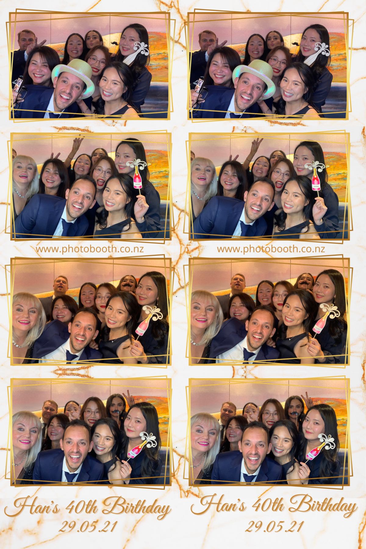 Han's 40th  | View more photos from the event at gallery.photobooth.co.nz/u/SelfieCentral/Hans-40th