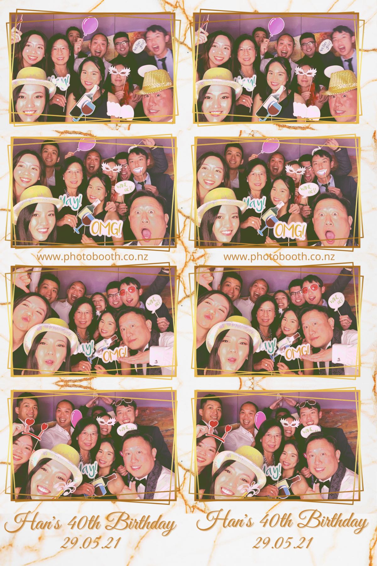 Han's 40th  | View more photos from the event at gallery.photobooth.co.nz/u/SelfieCentral/Hans-40th