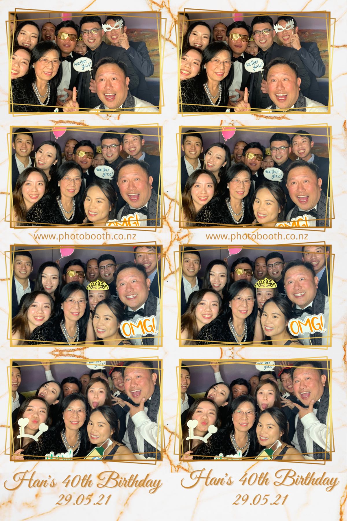 Han's 40th  | View more photos from the event at gallery.photobooth.co.nz/u/SelfieCentral/Hans-40th