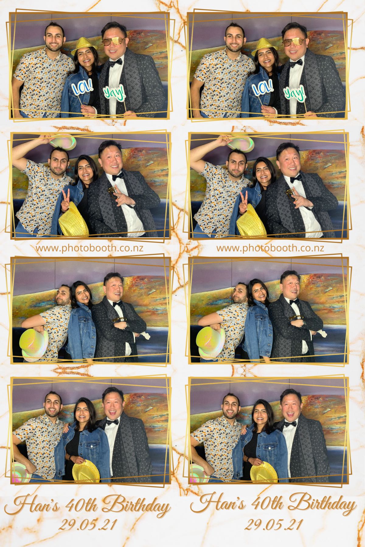 Han's 40th  | View more photos from the event at gallery.photobooth.co.nz/u/SelfieCentral/Hans-40th