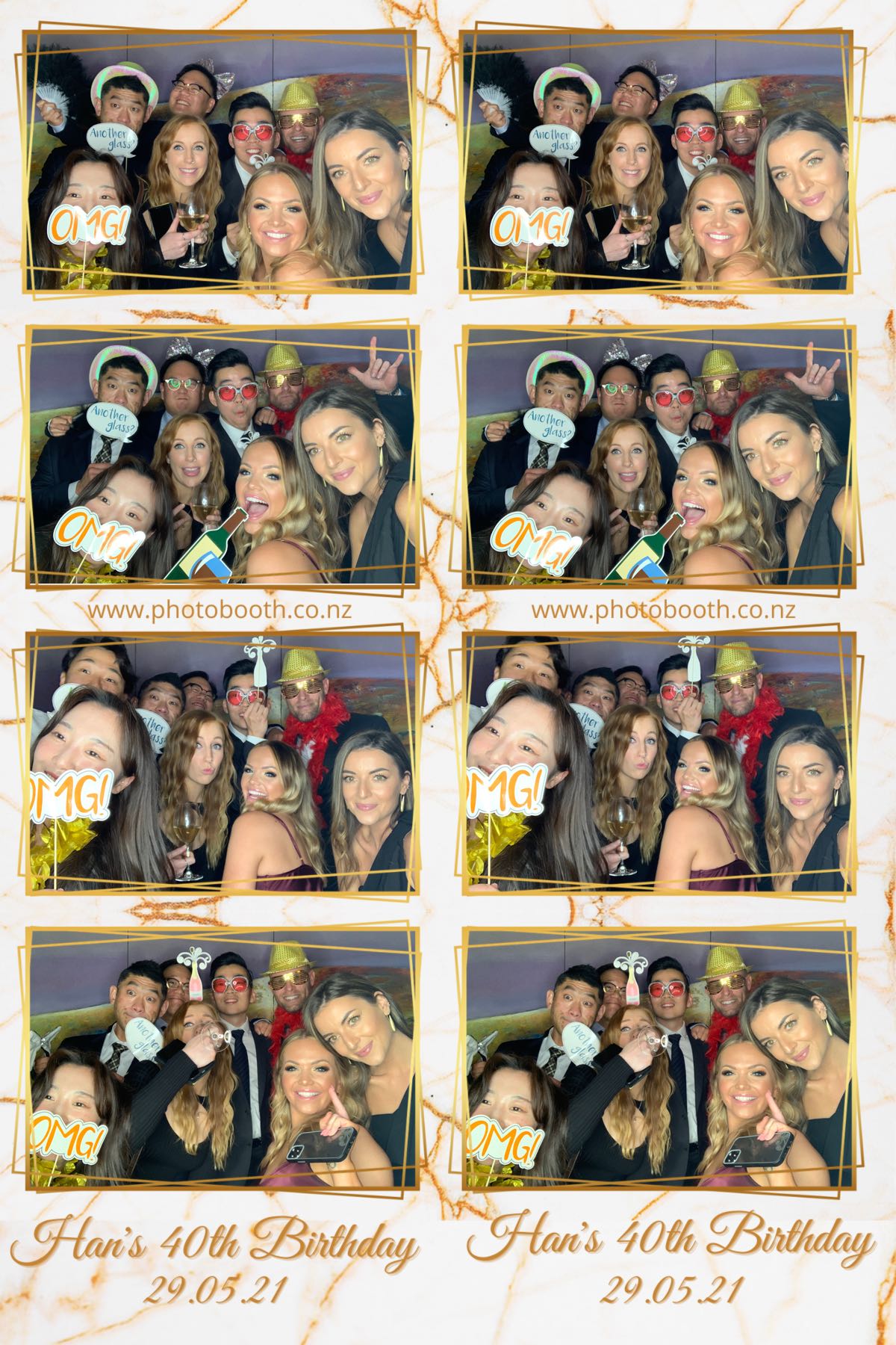 Han's 40th  | View more photos from the event at gallery.photobooth.co.nz/u/SelfieCentral/Hans-40th