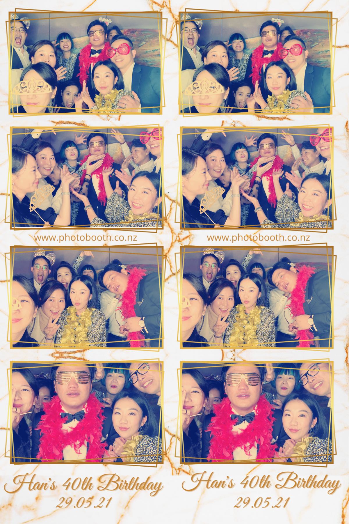 Han's 40th  | View more photos from the event at gallery.photobooth.co.nz/u/SelfieCentral/Hans-40th