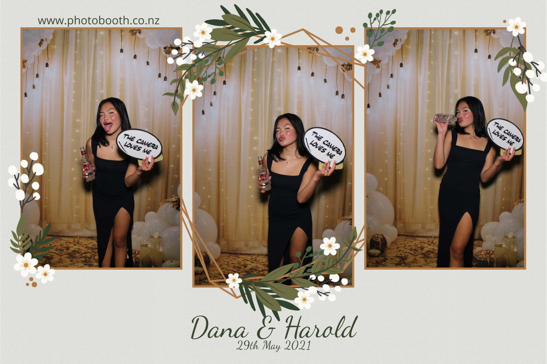 Harold & Dana's wedding | View more photos from the event at gallery.photobooth.co.nz/u/SelfieCentral/Harold-Danas-wedding