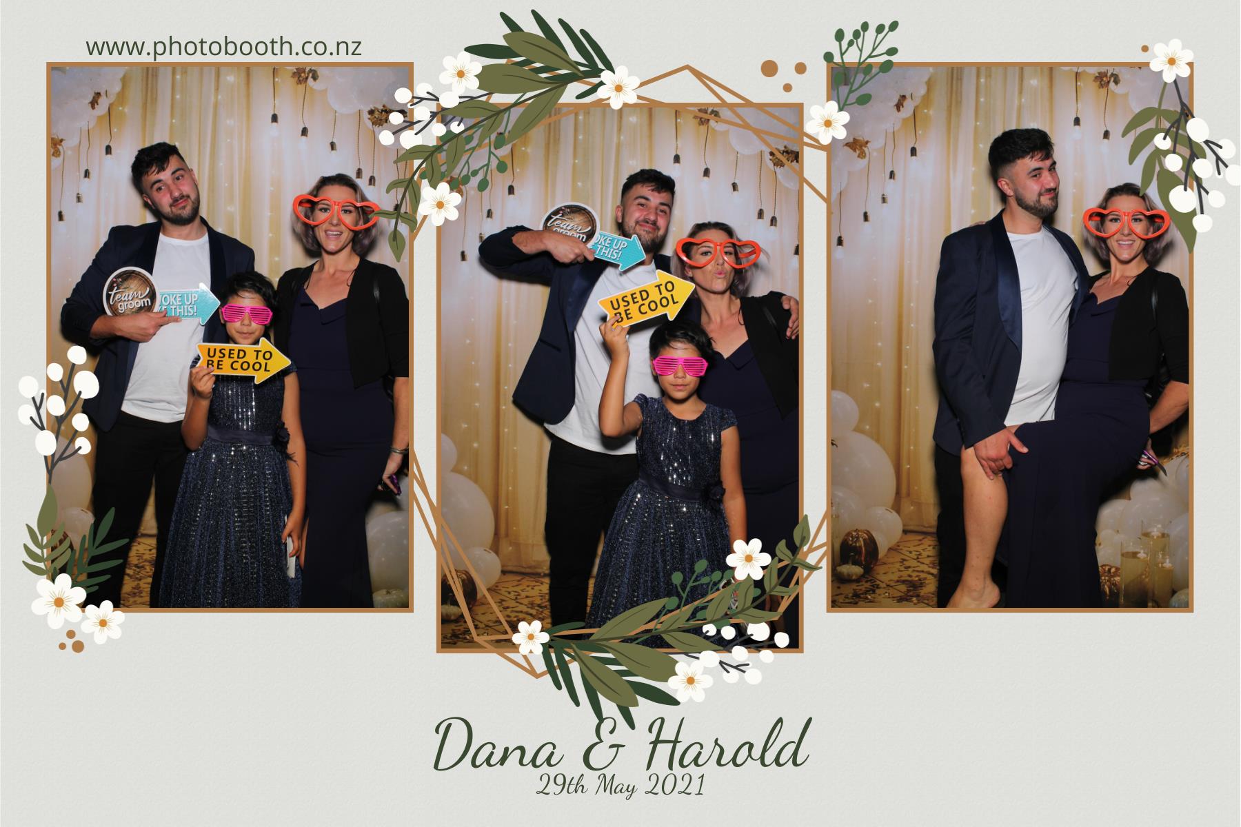 Harold & Dana's wedding | View more photos from the event at gallery.photobooth.co.nz/u/SelfieCentral/Harold-Danas-wedding