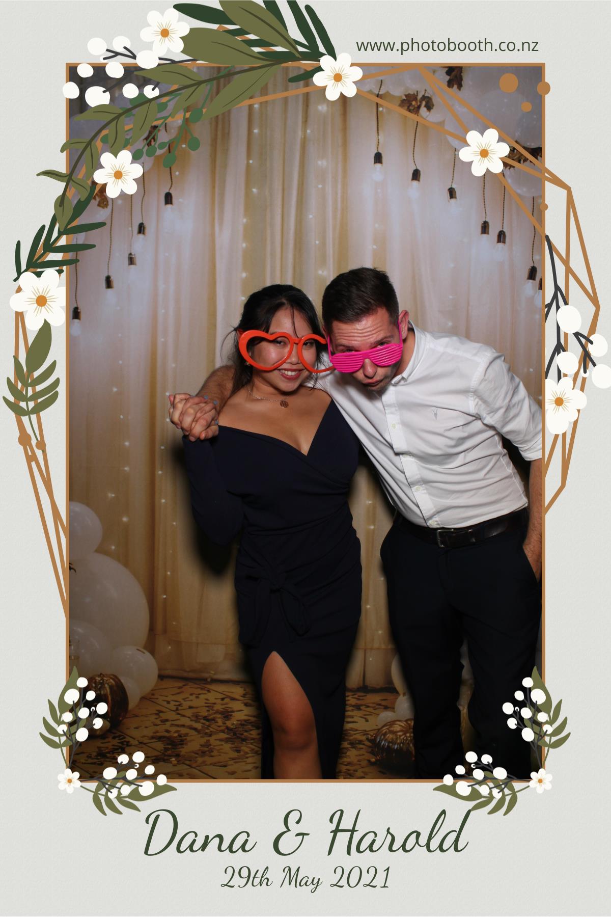 Harold & Dana's wedding | View more photos from the event at gallery.photobooth.co.nz/u/SelfieCentral/Harold-Danas-wedding