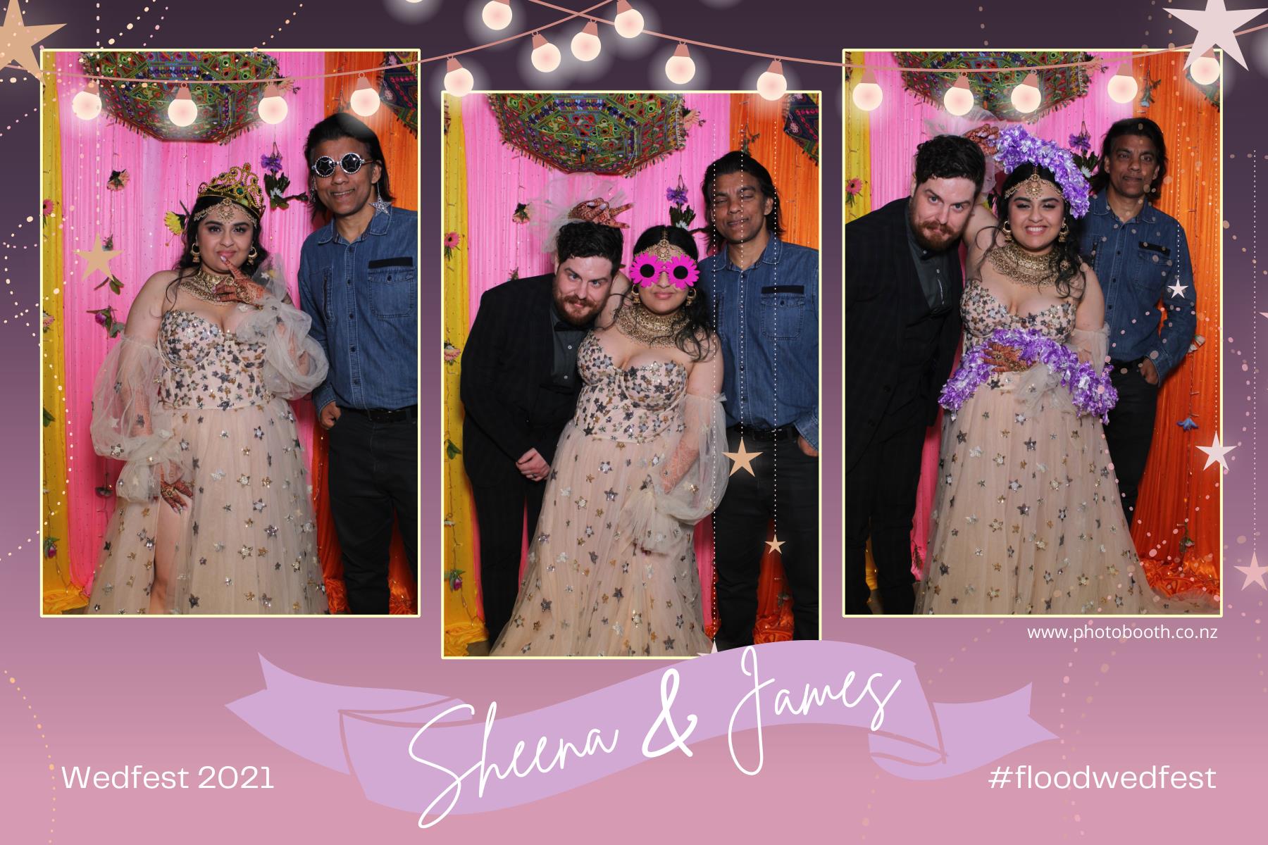 James and Sheena's Wedding | View more photos from the event at gallery.photobooth.co.nz/u/SelfieCentral/James-and-Sheenas-Wedding