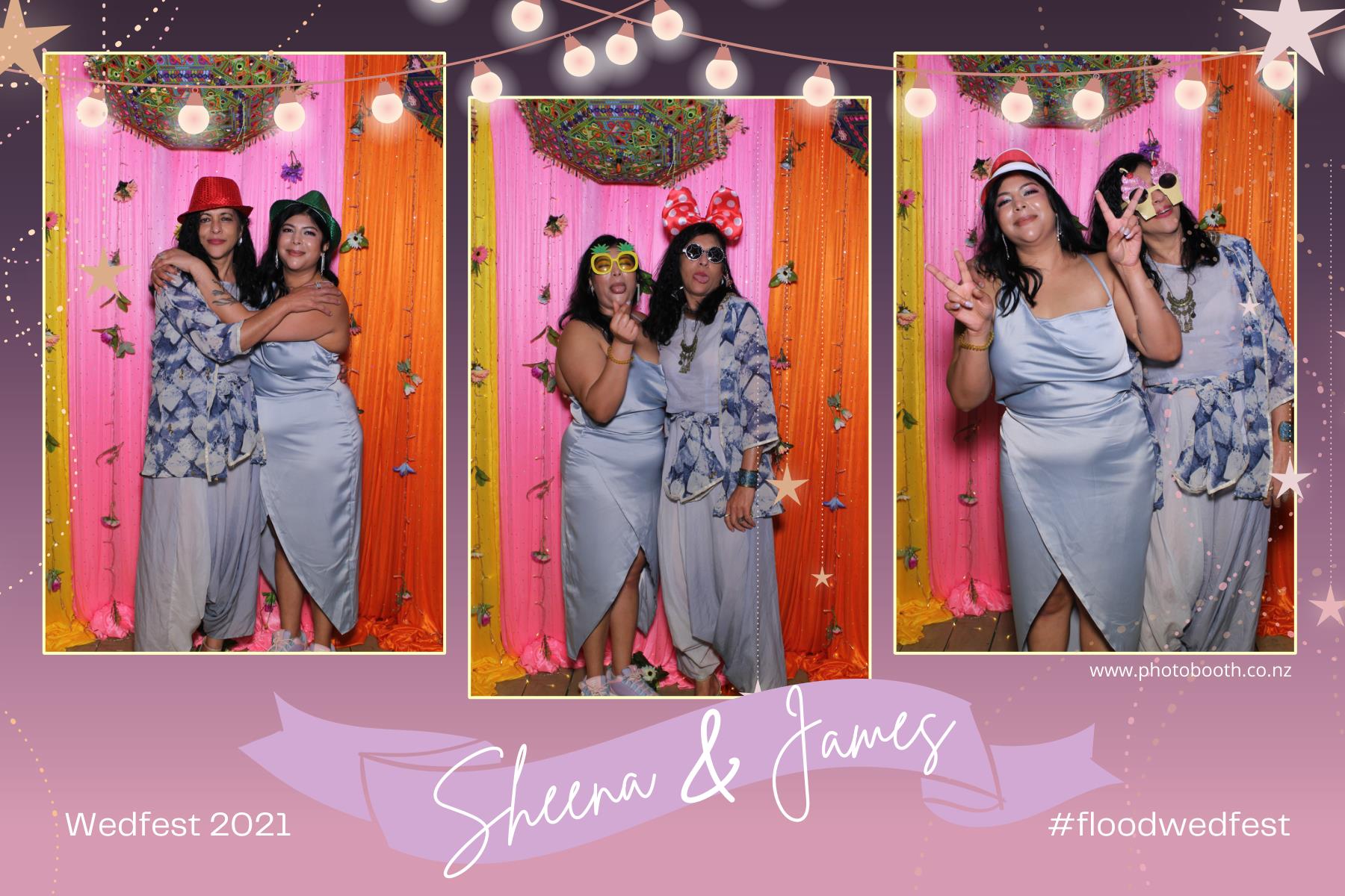 James and Sheena's Wedding | View more photos from the event at gallery.photobooth.co.nz/u/SelfieCentral/James-and-Sheenas-Wedding
