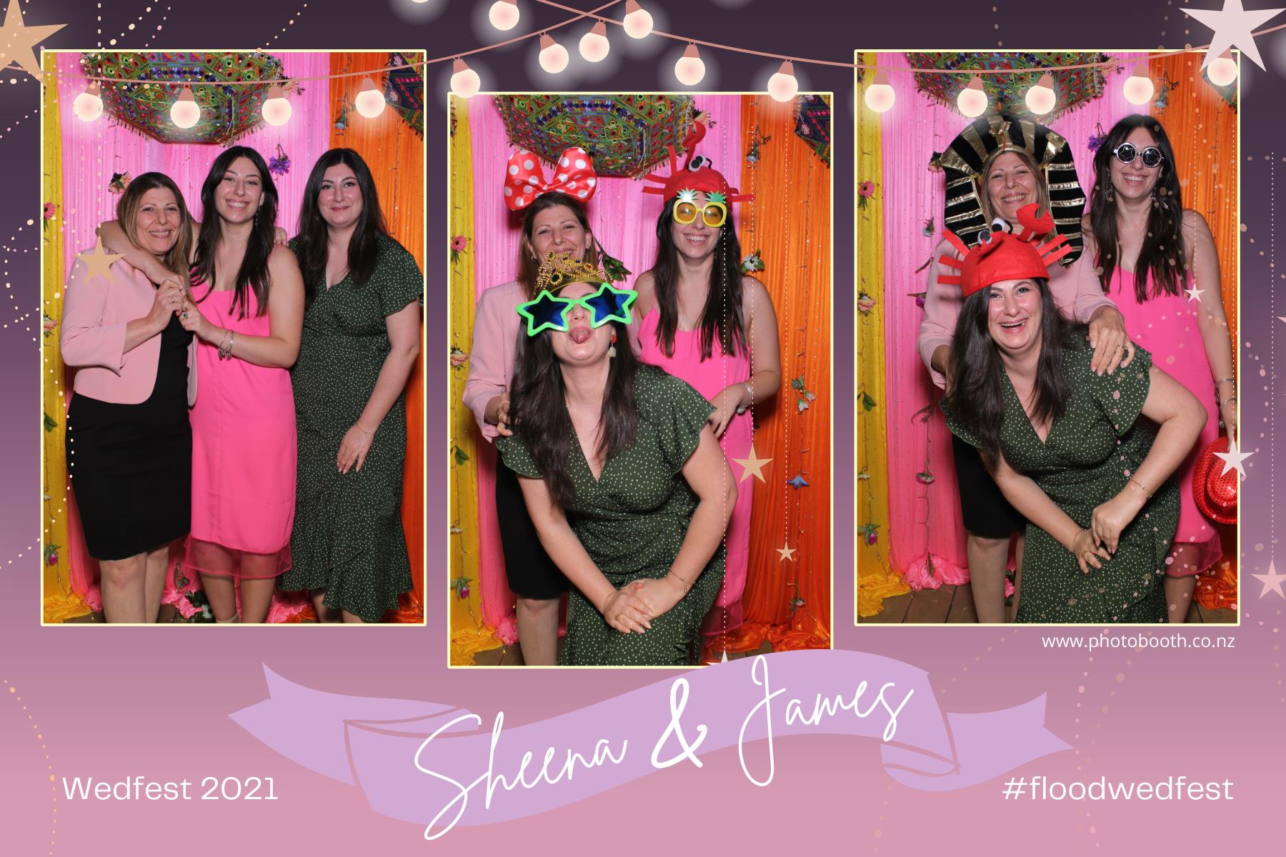 James and Sheena's Wedding | View more photos from the event at gallery.photobooth.co.nz/u/SelfieCentral/James-and-Sheenas-Wedding