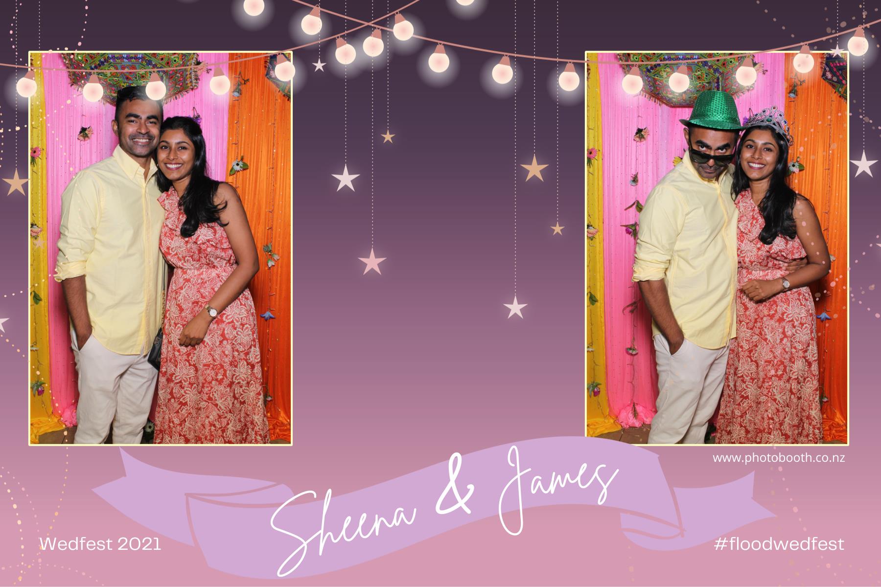 James and Sheena's Wedding | View more photos from the event at gallery.photobooth.co.nz/u/SelfieCentral/James-and-Sheenas-Wedding