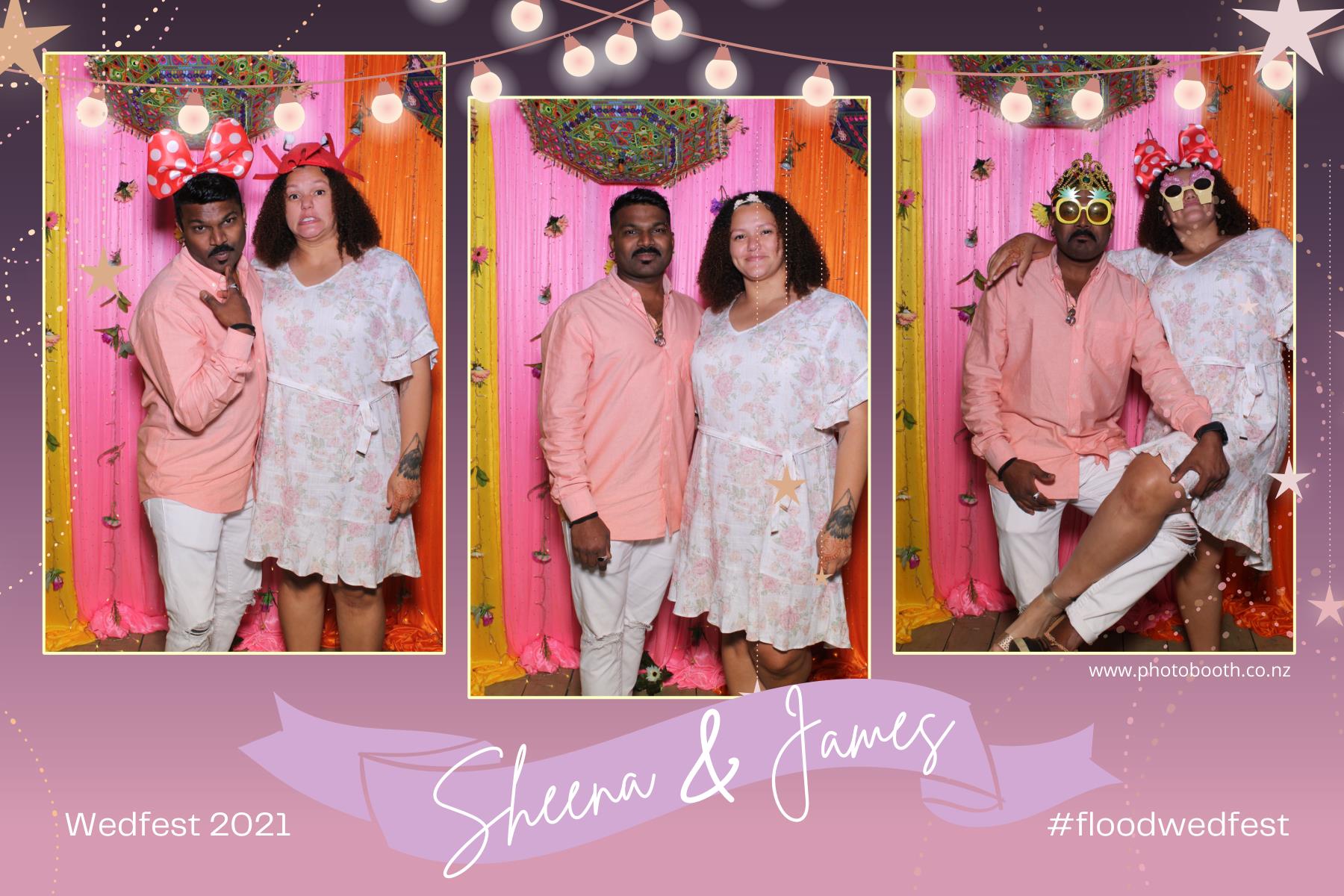 James and Sheena's Wedding | View more photos from the event at gallery.photobooth.co.nz/u/SelfieCentral/James-and-Sheenas-Wedding
