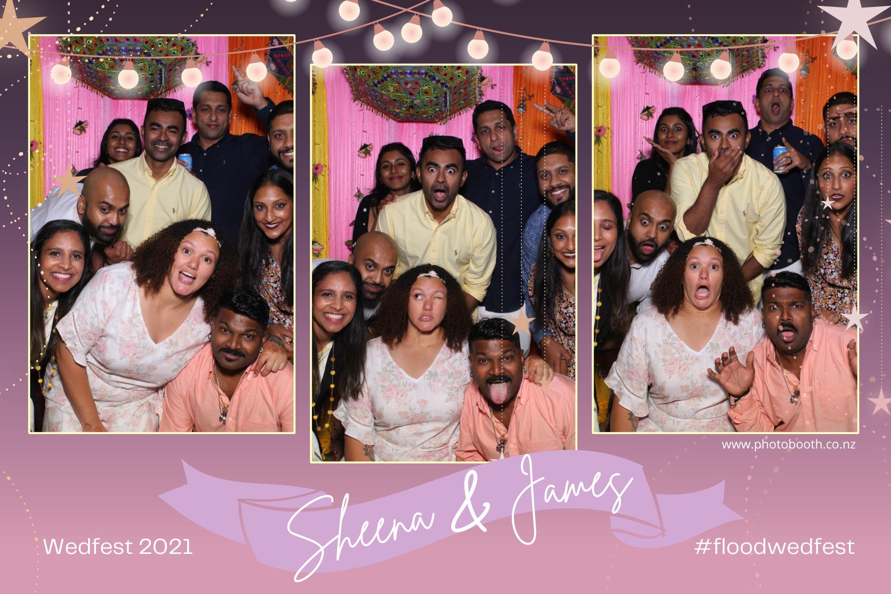 James and Sheena's Wedding | View more photos from the event at gallery.photobooth.co.nz/u/SelfieCentral/James-and-Sheenas-Wedding