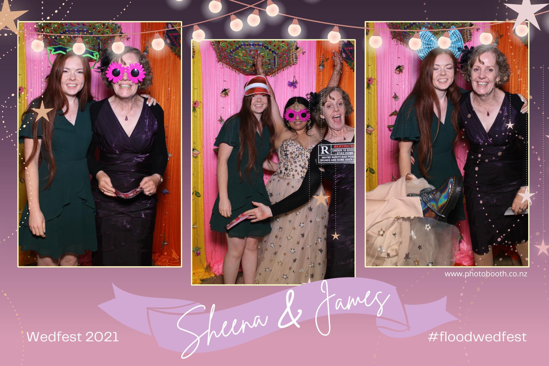 James and Sheena's Wedding | View more photos from the event at gallery.photobooth.co.nz/u/SelfieCentral/James-and-Sheenas-Wedding