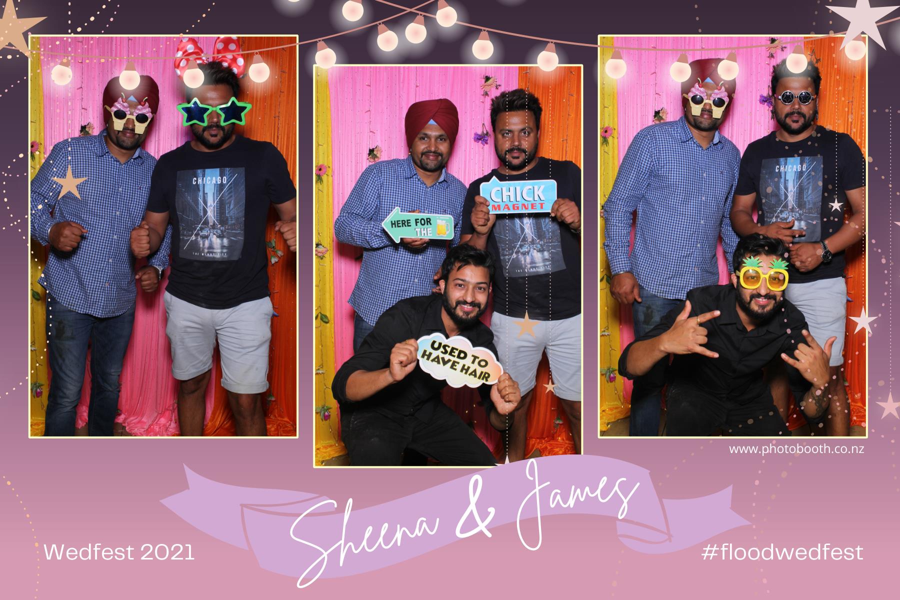 James and Sheena's Wedding | View more photos from the event at gallery.photobooth.co.nz/u/SelfieCentral/James-and-Sheenas-Wedding