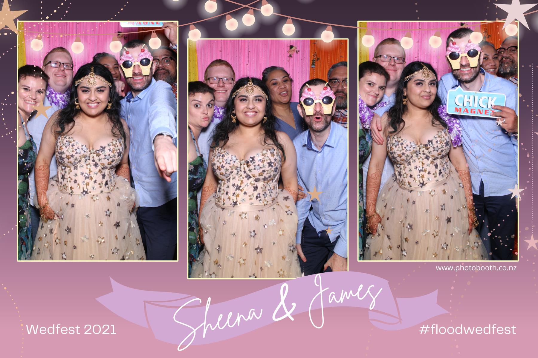 James and Sheena's Wedding | View more photos from the event at gallery.photobooth.co.nz/u/SelfieCentral/James-and-Sheenas-Wedding