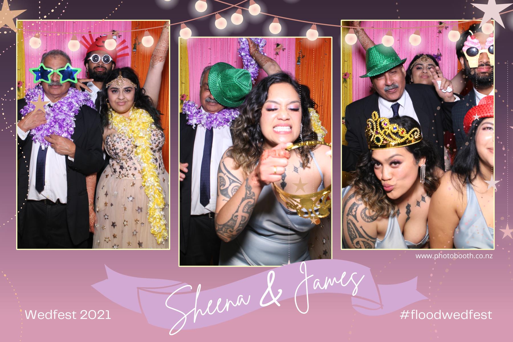 James and Sheena's Wedding | View more photos from the event at gallery.photobooth.co.nz/u/SelfieCentral/James-and-Sheenas-Wedding