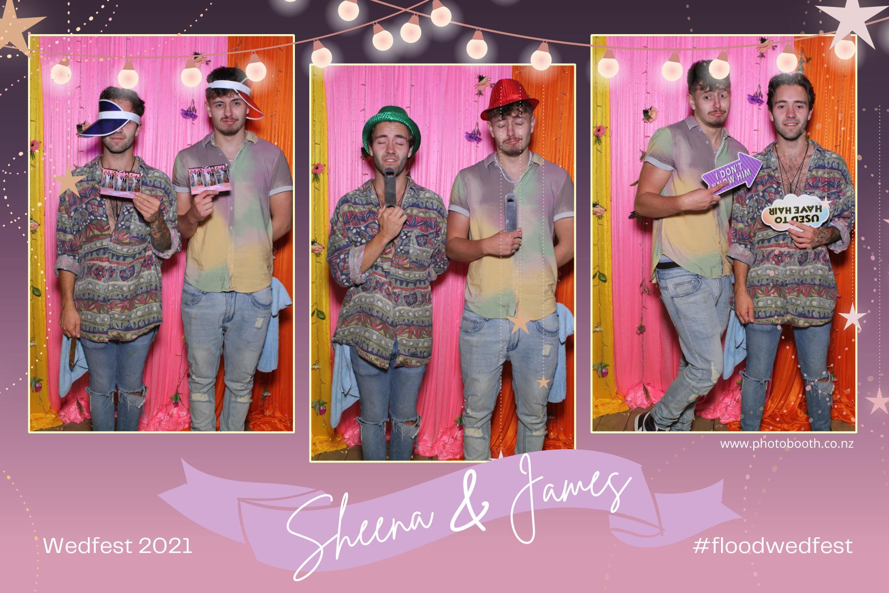 James and Sheena's Wedding | View more photos from the event at gallery.photobooth.co.nz/u/SelfieCentral/James-and-Sheenas-Wedding