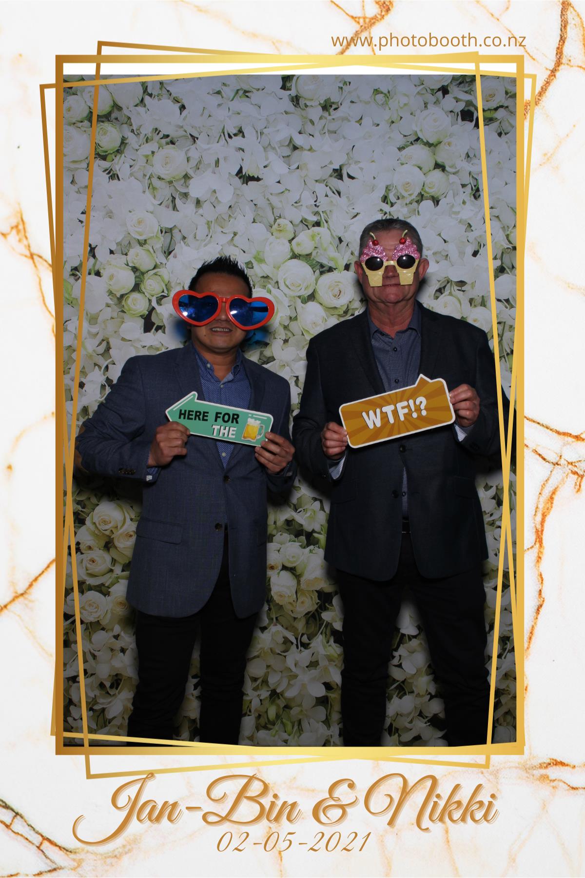 Jan-Bin & Nikki's Wedding | View more photos from the event at gallery.photobooth.co.nz/u/SelfieCentral/Jan-Bin-Nikkis-Wedding