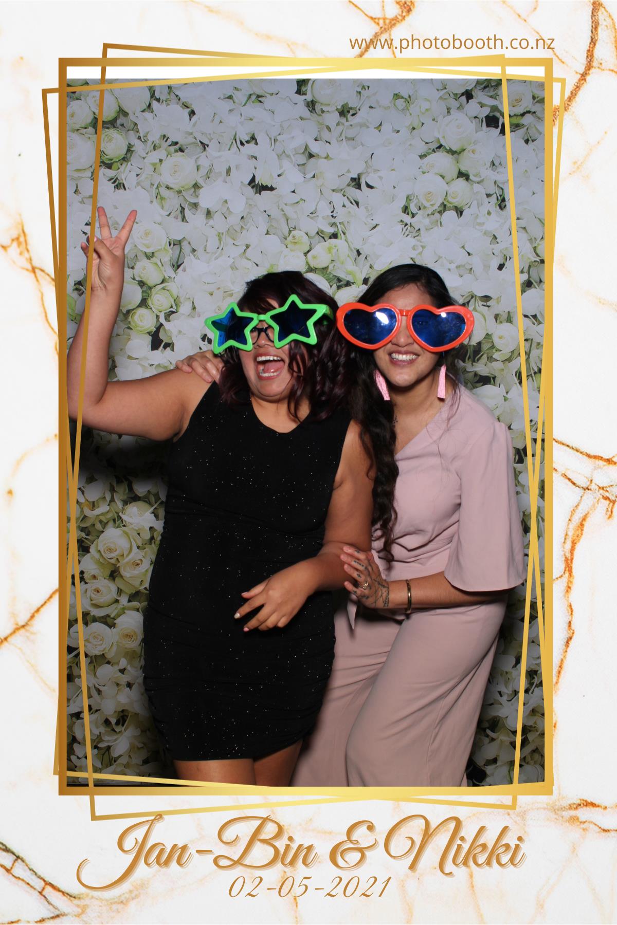 Jan-Bin & Nikki's Wedding | View more photos from the event at gallery.photobooth.co.nz/u/SelfieCentral/Jan-Bin-Nikkis-Wedding