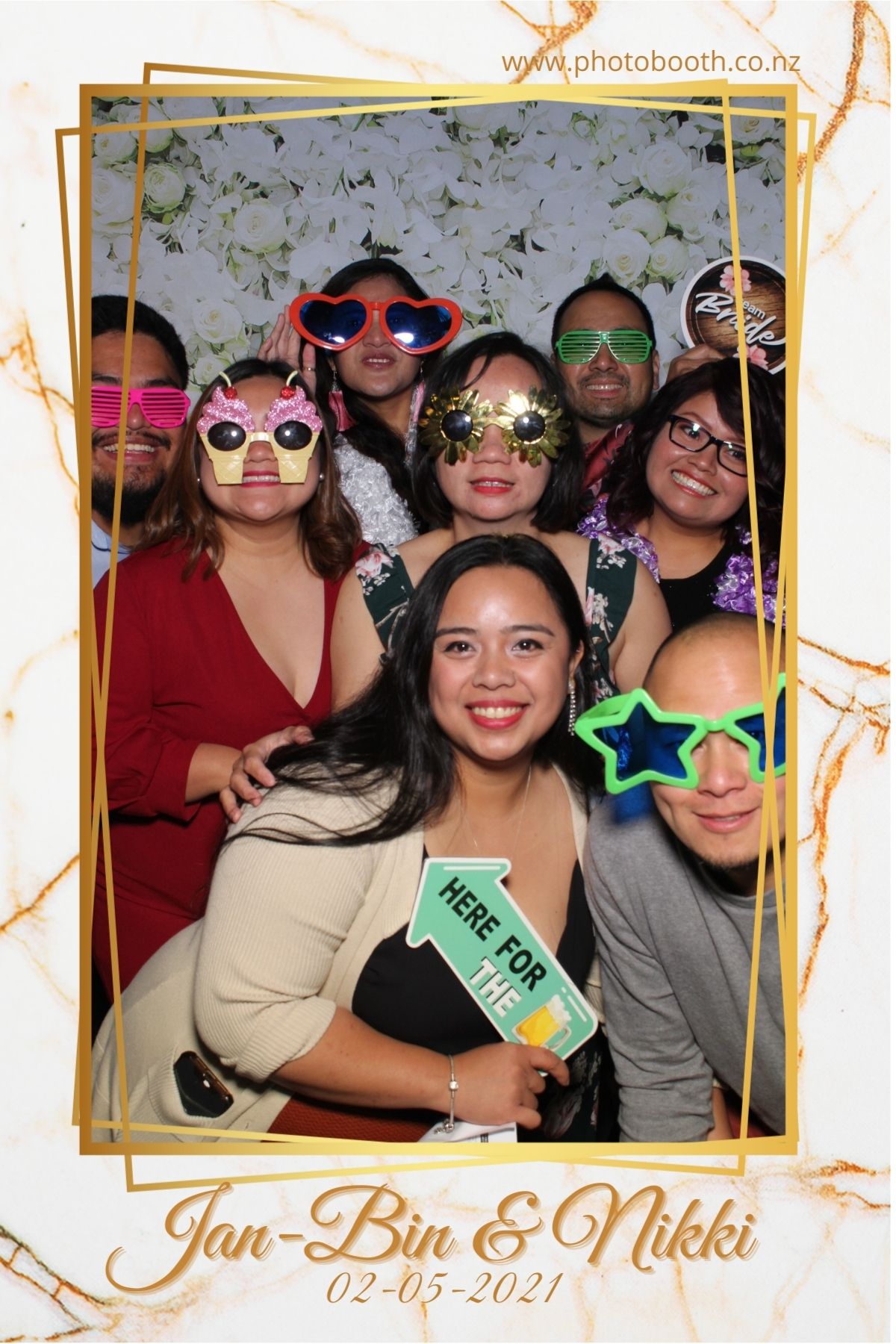 Jan-Bin & Nikki's Wedding | View more photos from the event at gallery.photobooth.co.nz/u/SelfieCentral/Jan-Bin-Nikkis-Wedding