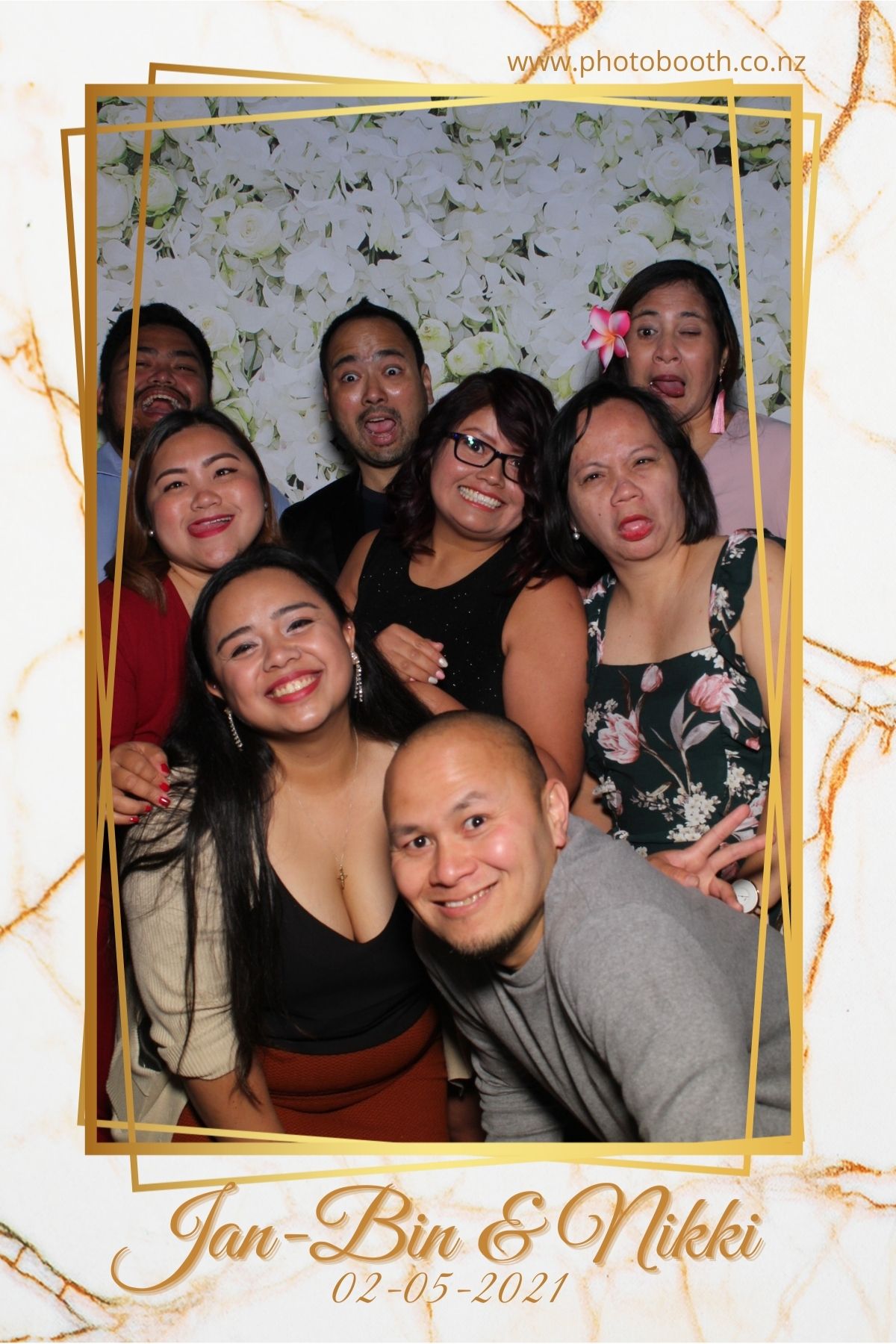 Jan-Bin & Nikki's Wedding | View more photos from the event at gallery.photobooth.co.nz/u/SelfieCentral/Jan-Bin-Nikkis-Wedding
