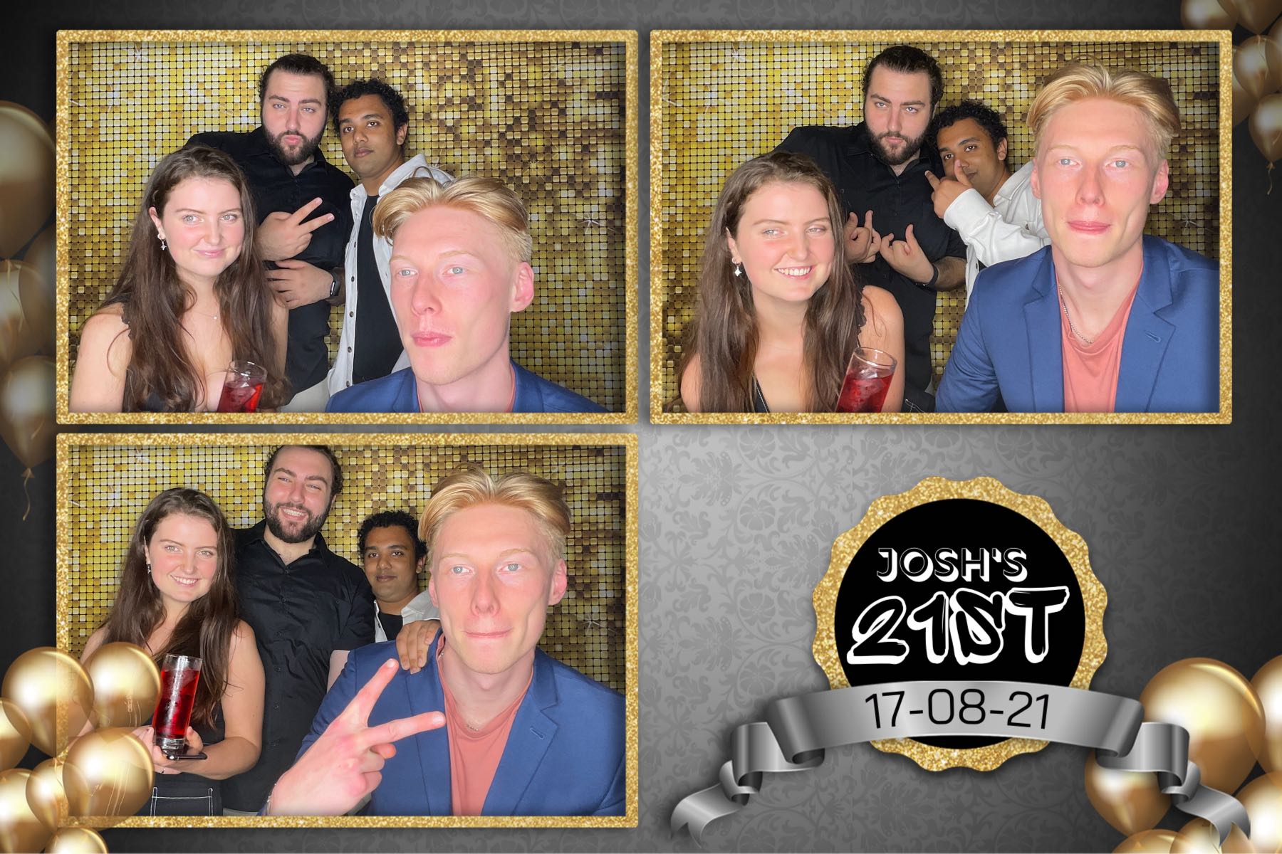 Josh's 21st | View more photos from the event at gallery.photobooth.co.nz/u/SelfieCentral/Joshs-21st