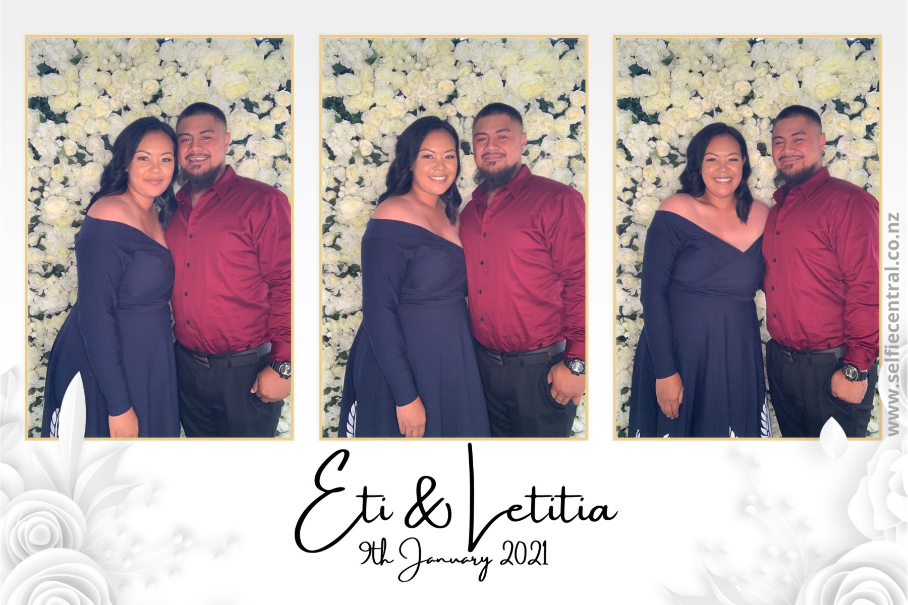 Letitia & Eti's Big Day | View more photos from the event at gallery.photobooth.co.nz/u/SelfieCentral/Letitia-Etis-Big-Day