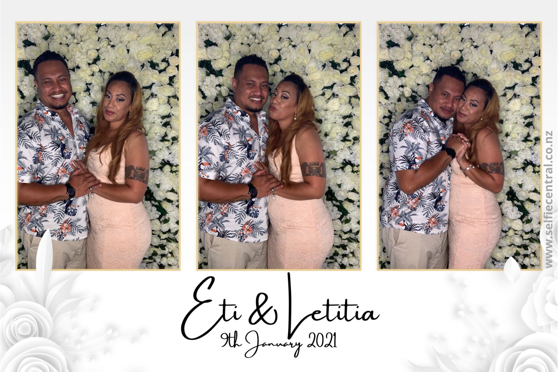 Letitia & Eti's Big Day | View more photos from the event at gallery.photobooth.co.nz/u/SelfieCentral/Letitia-Etis-Big-Day