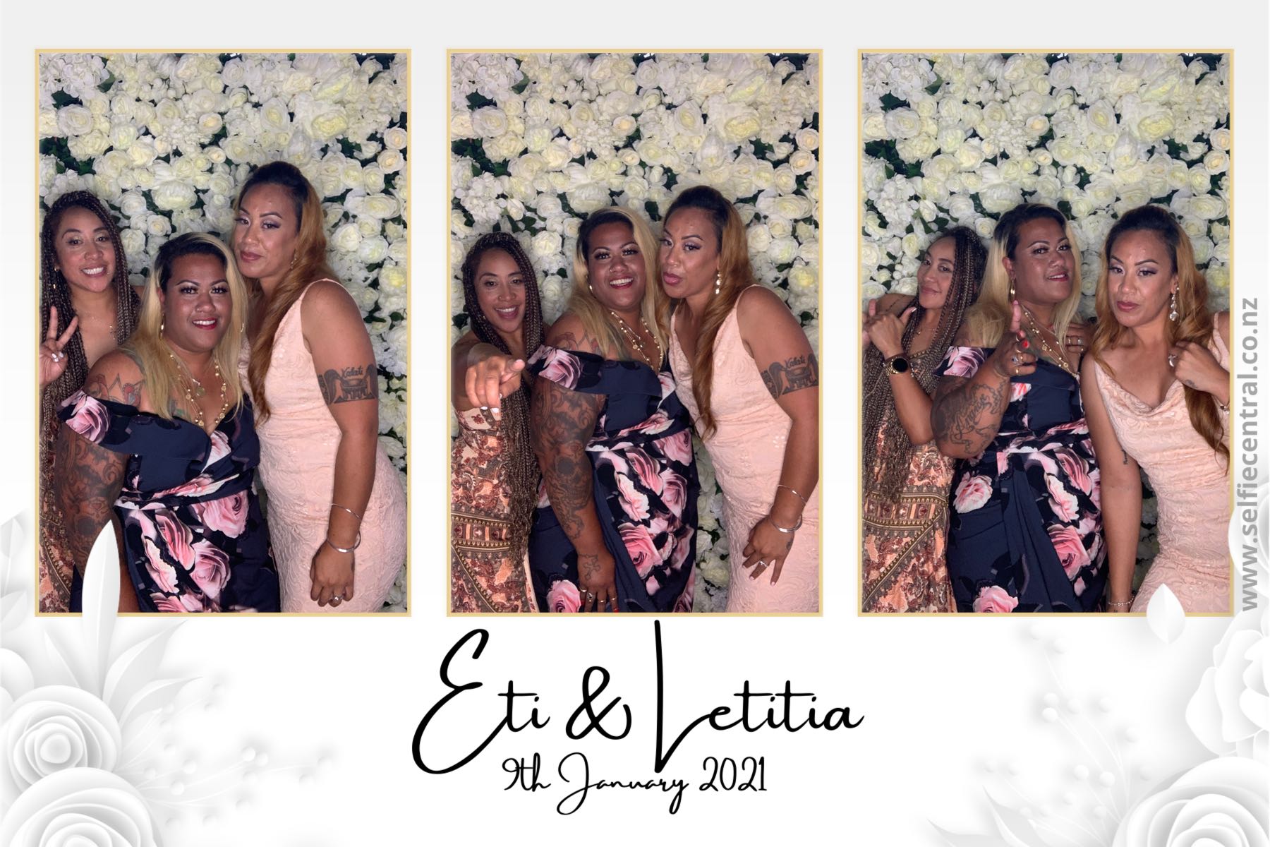 Letitia & Eti's Big Day | View more photos from the event at gallery.photobooth.co.nz/u/SelfieCentral/Letitia-Etis-Big-Day