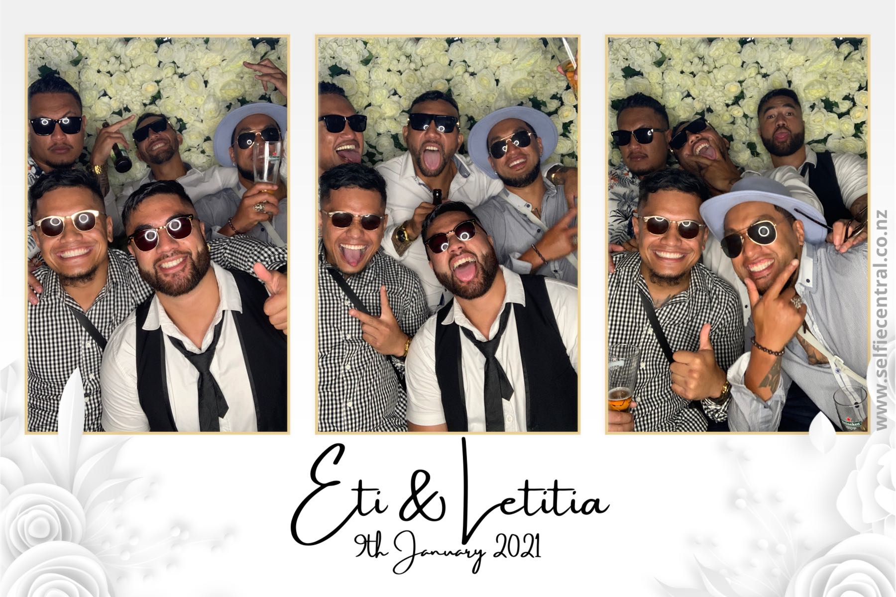 Letitia & Eti's Big Day | View more photos from the event at gallery.photobooth.co.nz/u/SelfieCentral/Letitia-Etis-Big-Day