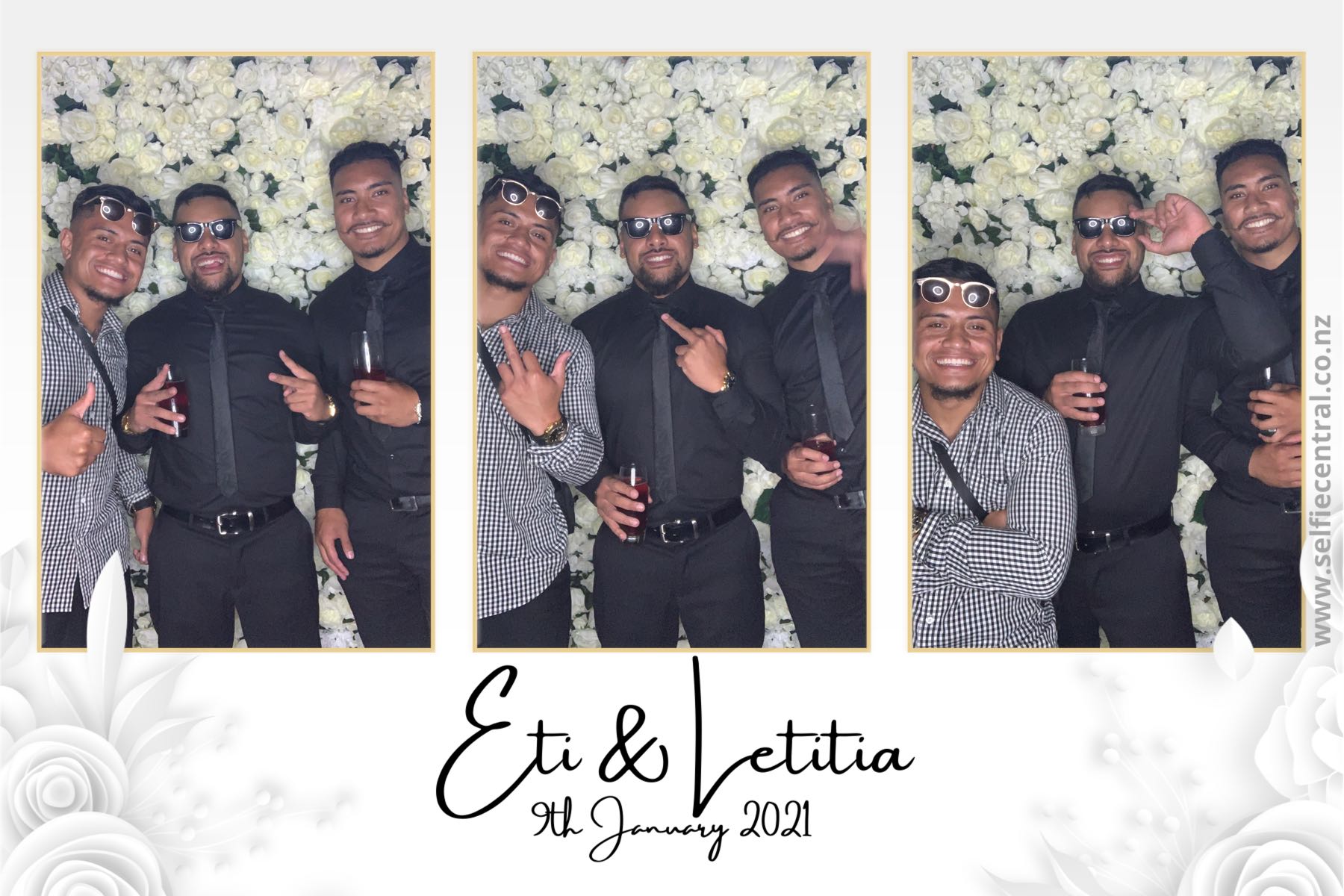 Letitia & Eti's Big Day | View more photos from the event at gallery.photobooth.co.nz/u/SelfieCentral/Letitia-Etis-Big-Day