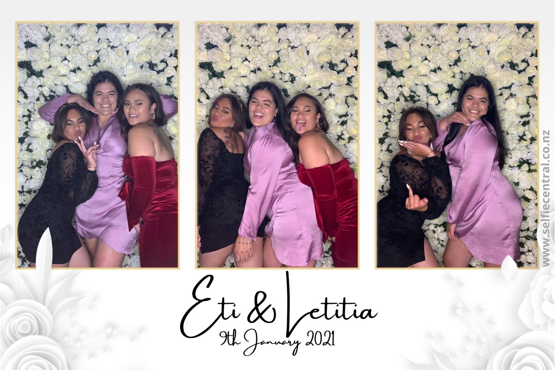 Letitia & Eti's Big Day | View more photos from the event at gallery.photobooth.co.nz/u/SelfieCentral/Letitia-Etis-Big-Day