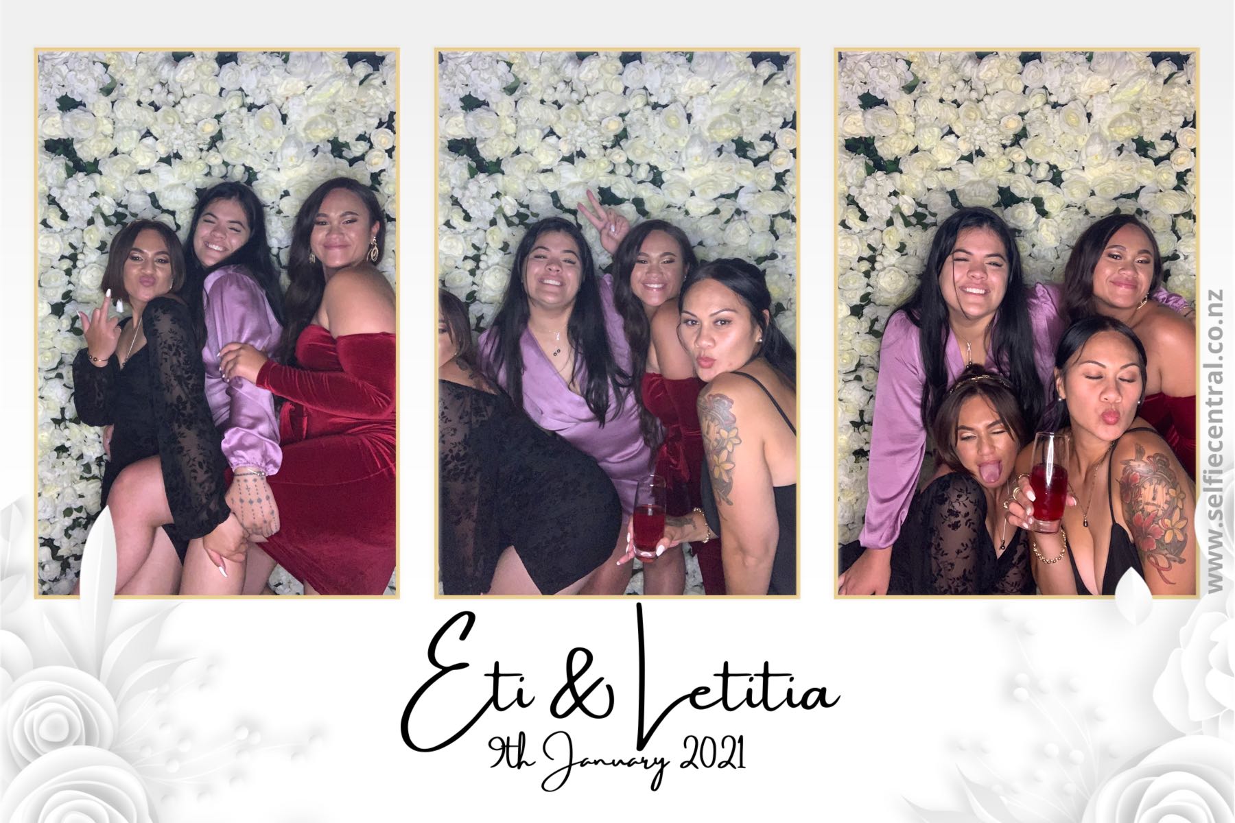 Letitia & Eti's Big Day | View more photos from the event at gallery.photobooth.co.nz/u/SelfieCentral/Letitia-Etis-Big-Day