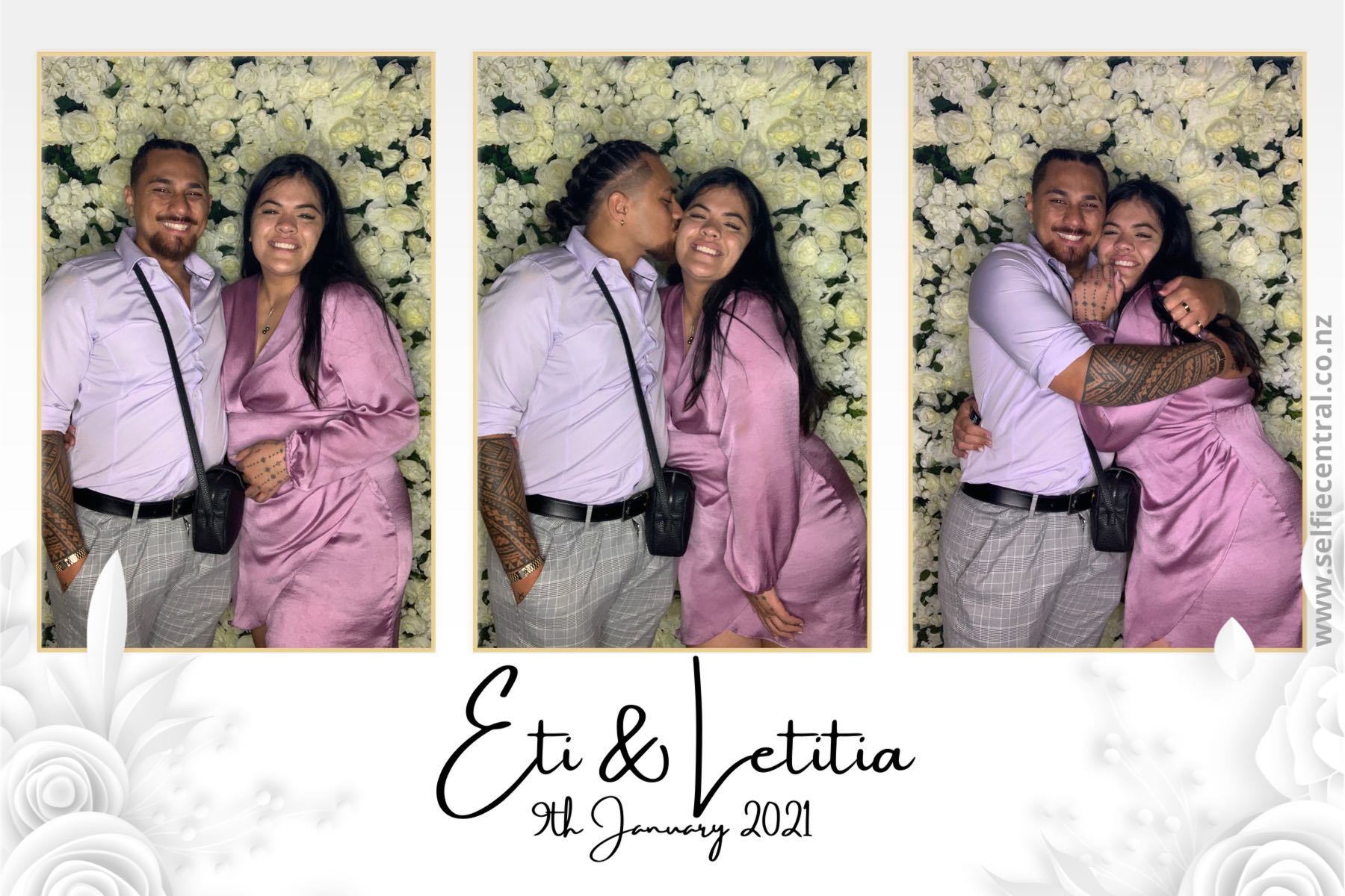 Letitia & Eti's Big Day | View more photos from the event at gallery.photobooth.co.nz/u/SelfieCentral/Letitia-Etis-Big-Day